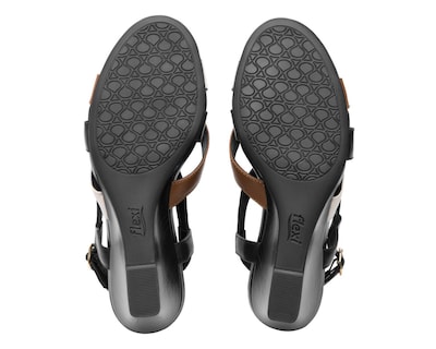 Foto 2 | Sandalias Confort Flexi de Piel para Mujer