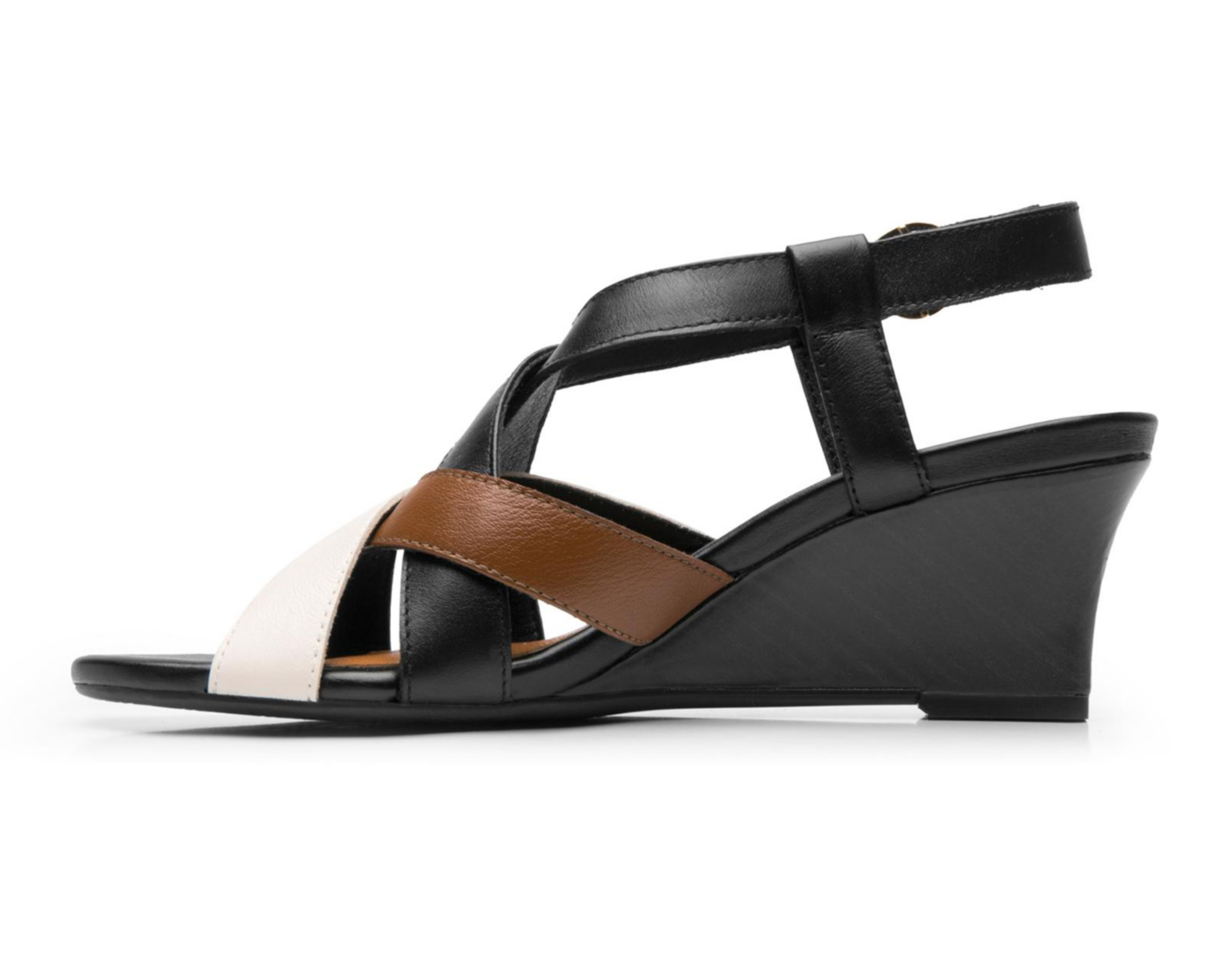 Foto 5 pulgar | Sandalias Confort Flexi de Piel para Mujer