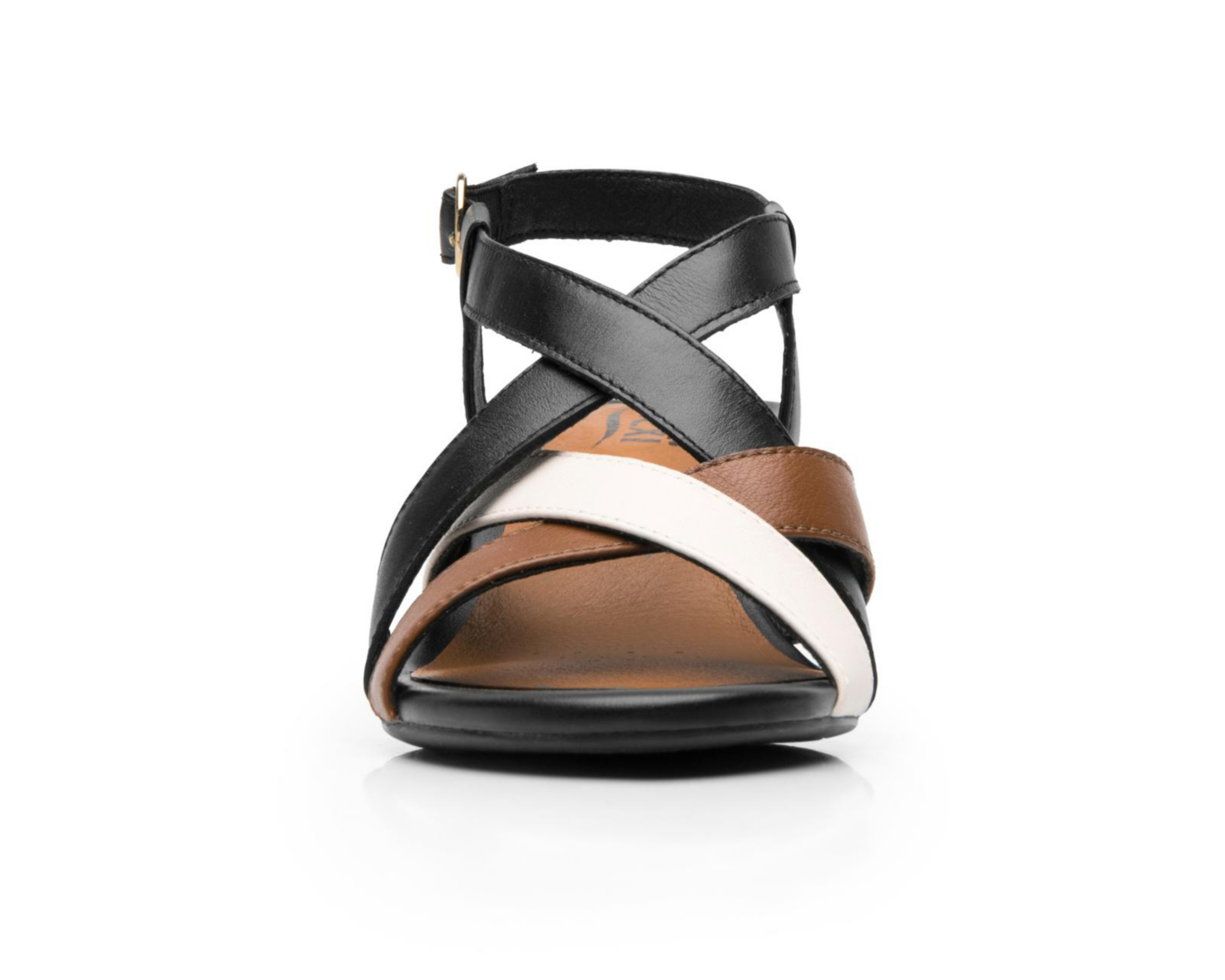 Foto 6 pulgar | Sandalias Confort Flexi de Piel para Mujer