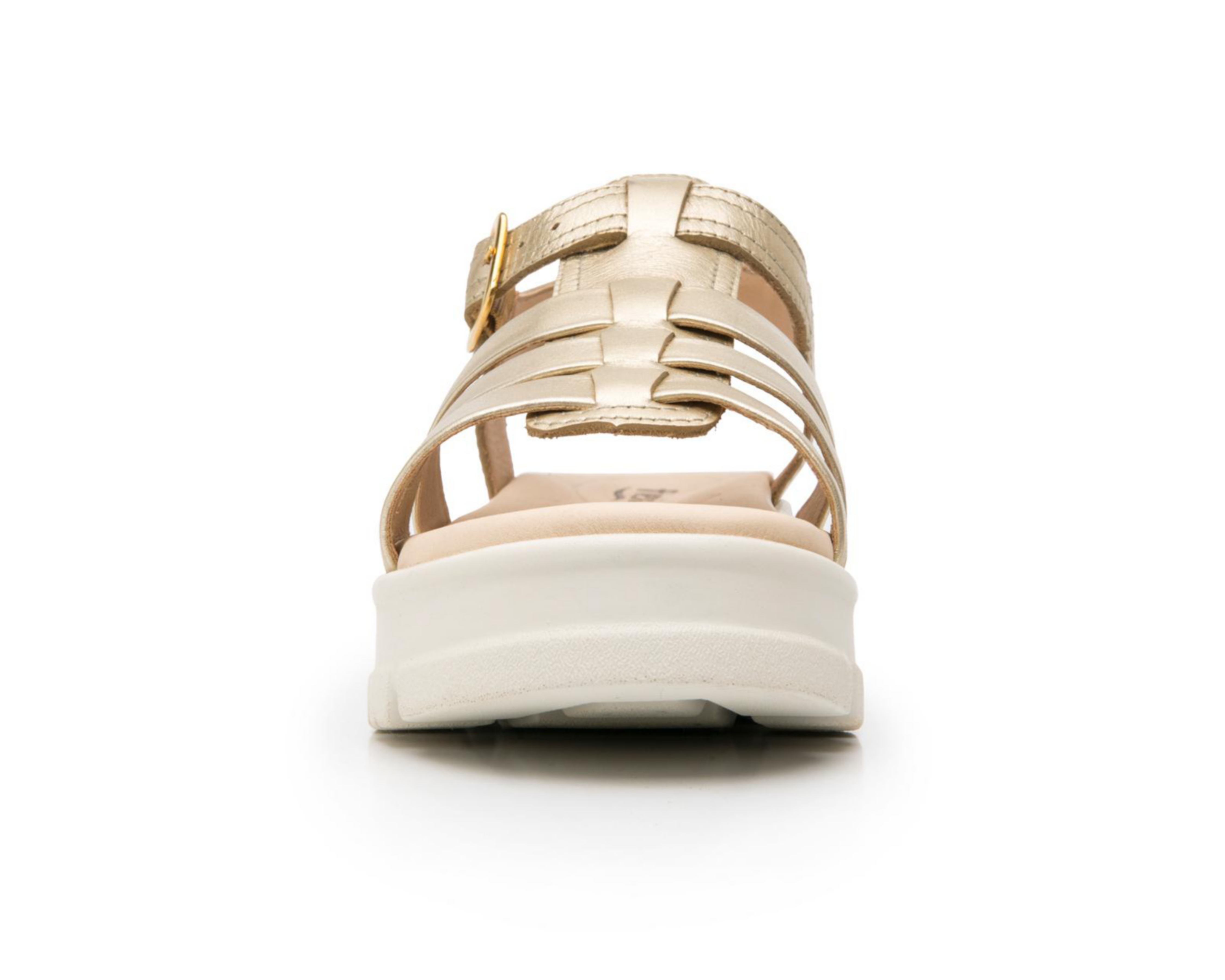 Foto 6 pulgar | Sandalias Casuales Flexi de Piel para Mujer