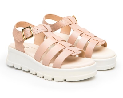 Foto 1 | Sandalias Confort Flexi de Piel para Mujer