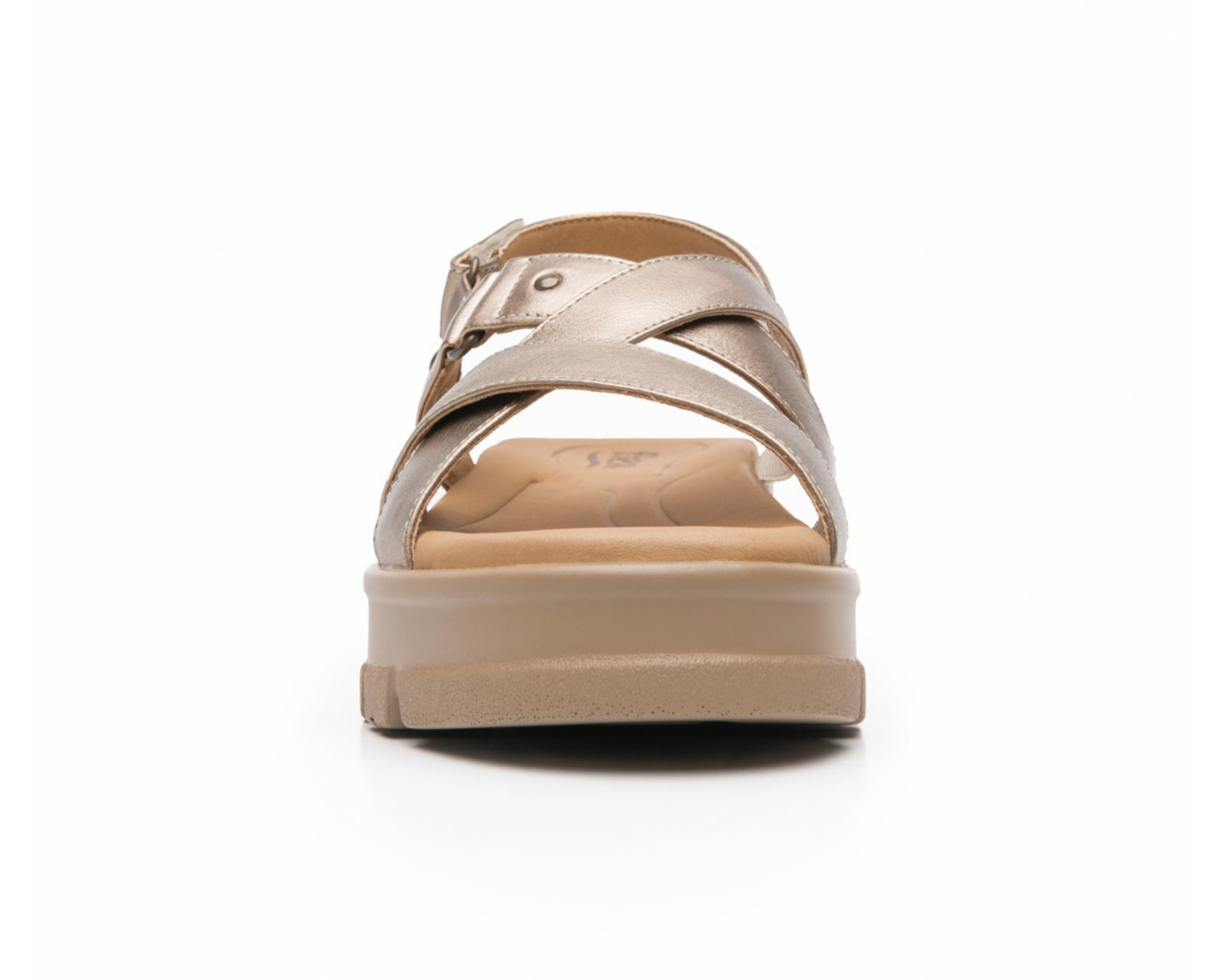 Foto 6 pulgar | Sandalias Casuales Flexi de Piel para Mujer