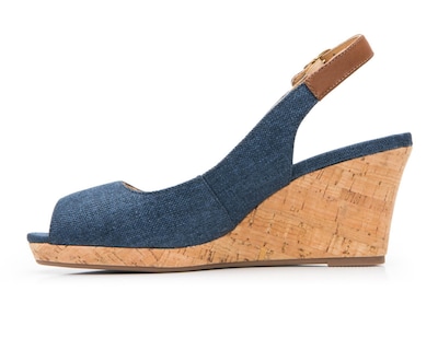 Foto 4 | Sandalias Confort Flexi de Piel para Mujer