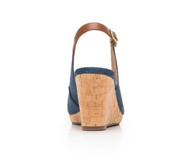 Foto 6 | Sandalias Confort Flexi de Piel para Mujer