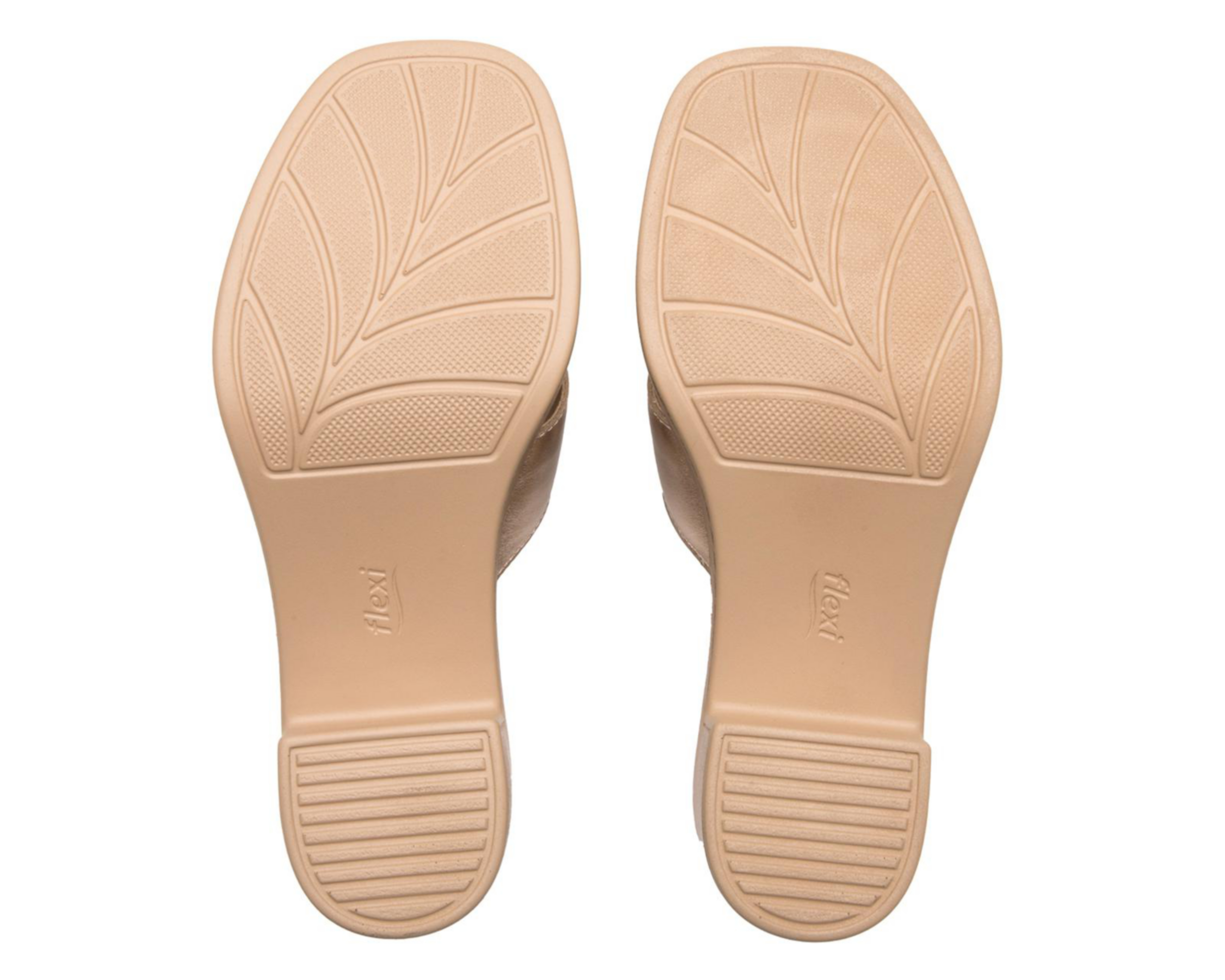 Foto 3 pulgar | Sandalias de Tacón Flexi de Piel para Mujer