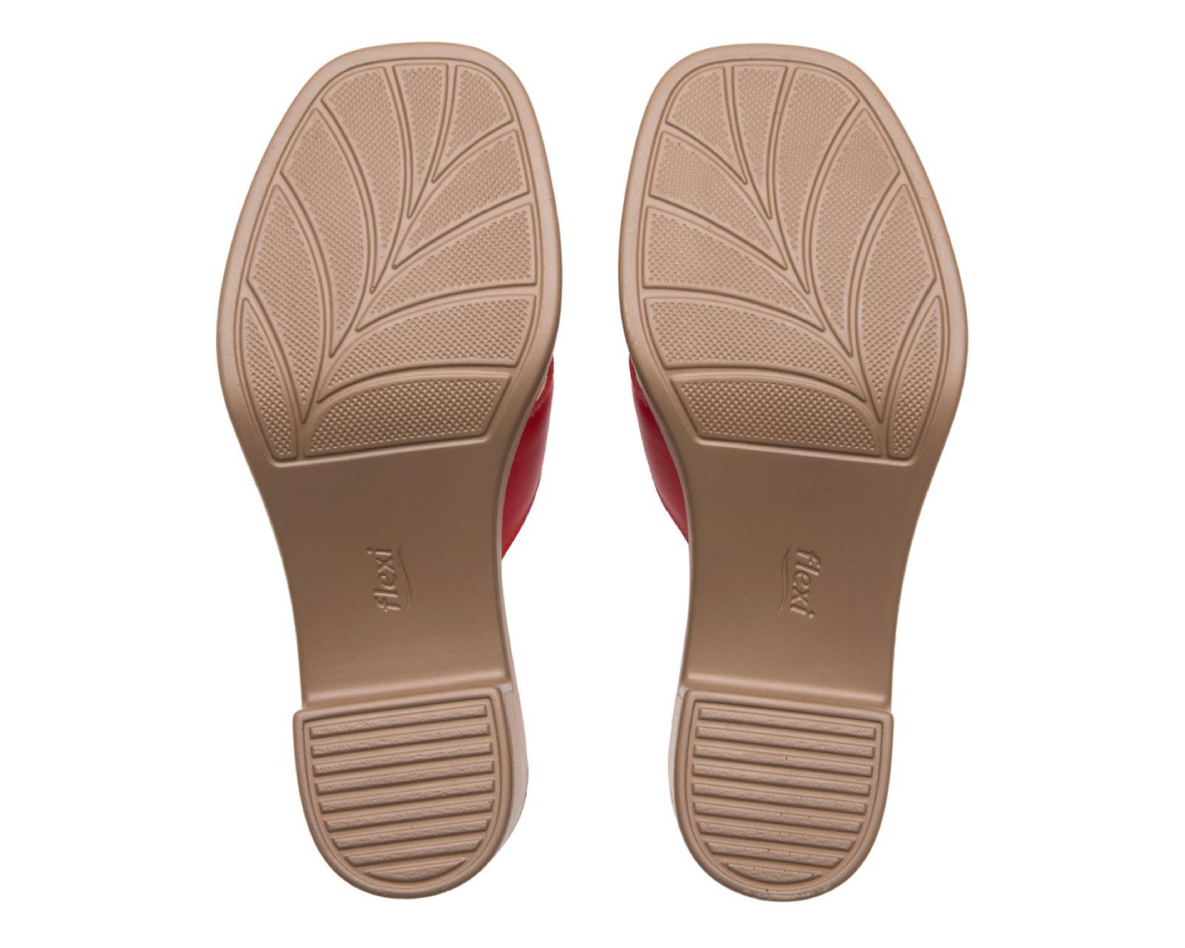 Foto 3 pulgar | Sandalias de Tacón Flexi de Piel para Mujer