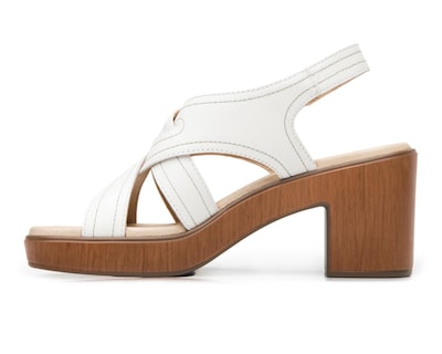 Foto 4 | Sandalias Confort Flexi de Piel para Mujer
