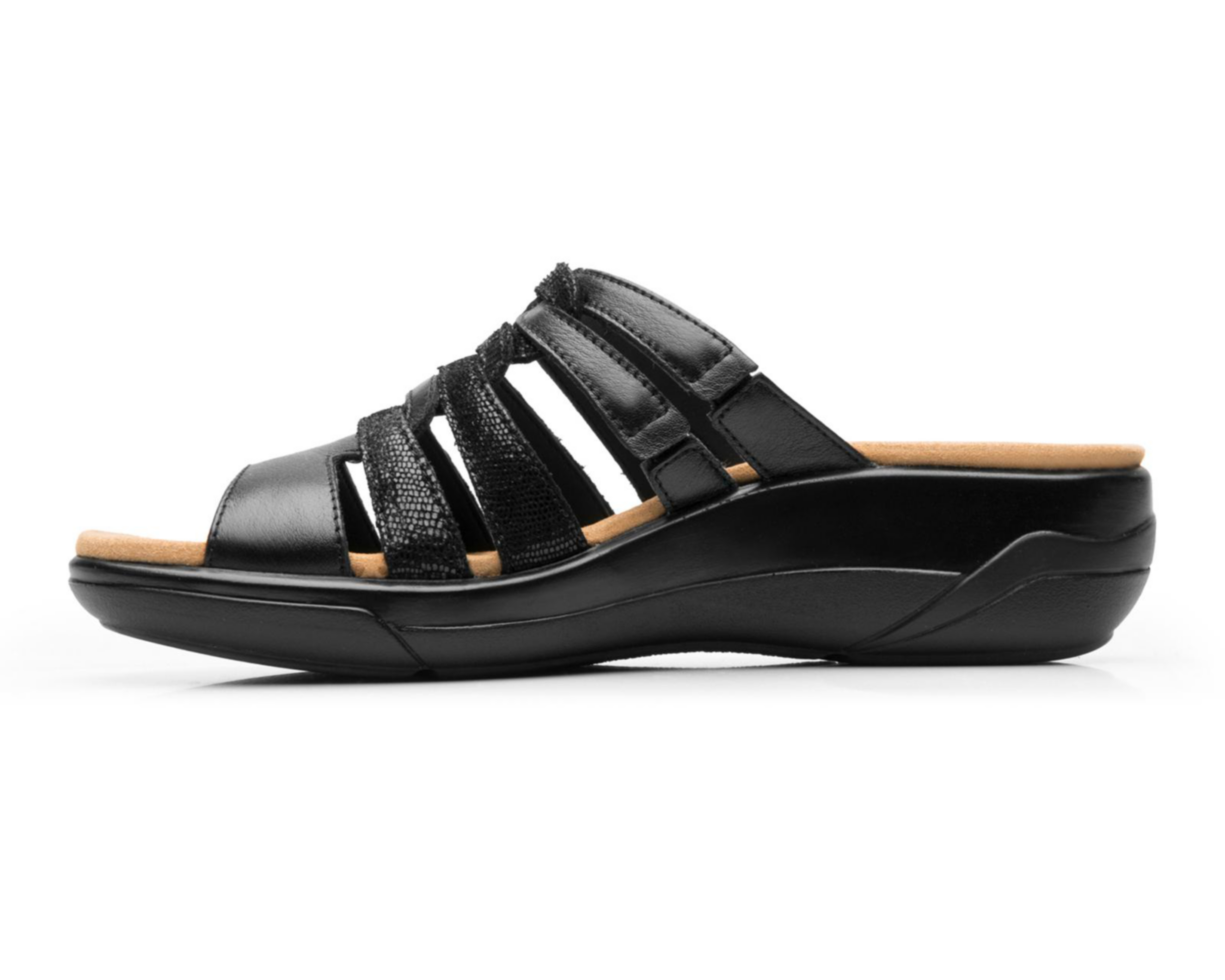 Foto 5 pulgar | Sandalias Confort Flexi de Piel para Mujer