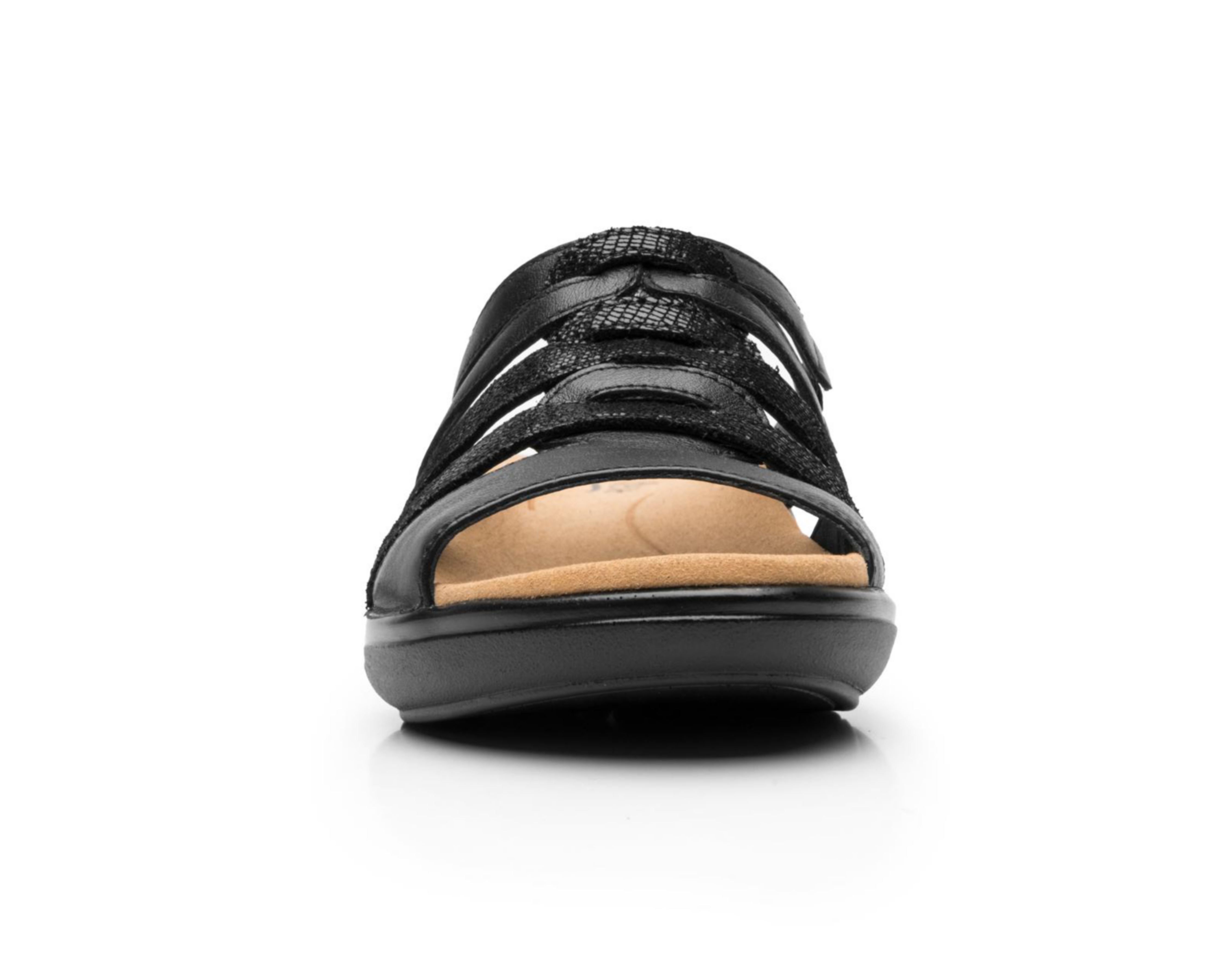 Foto 6 pulgar | Sandalias Confort Flexi de Piel para Mujer