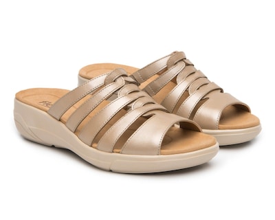 Foto 1 | Sandalias Confort Flexi de Piel para Mujer