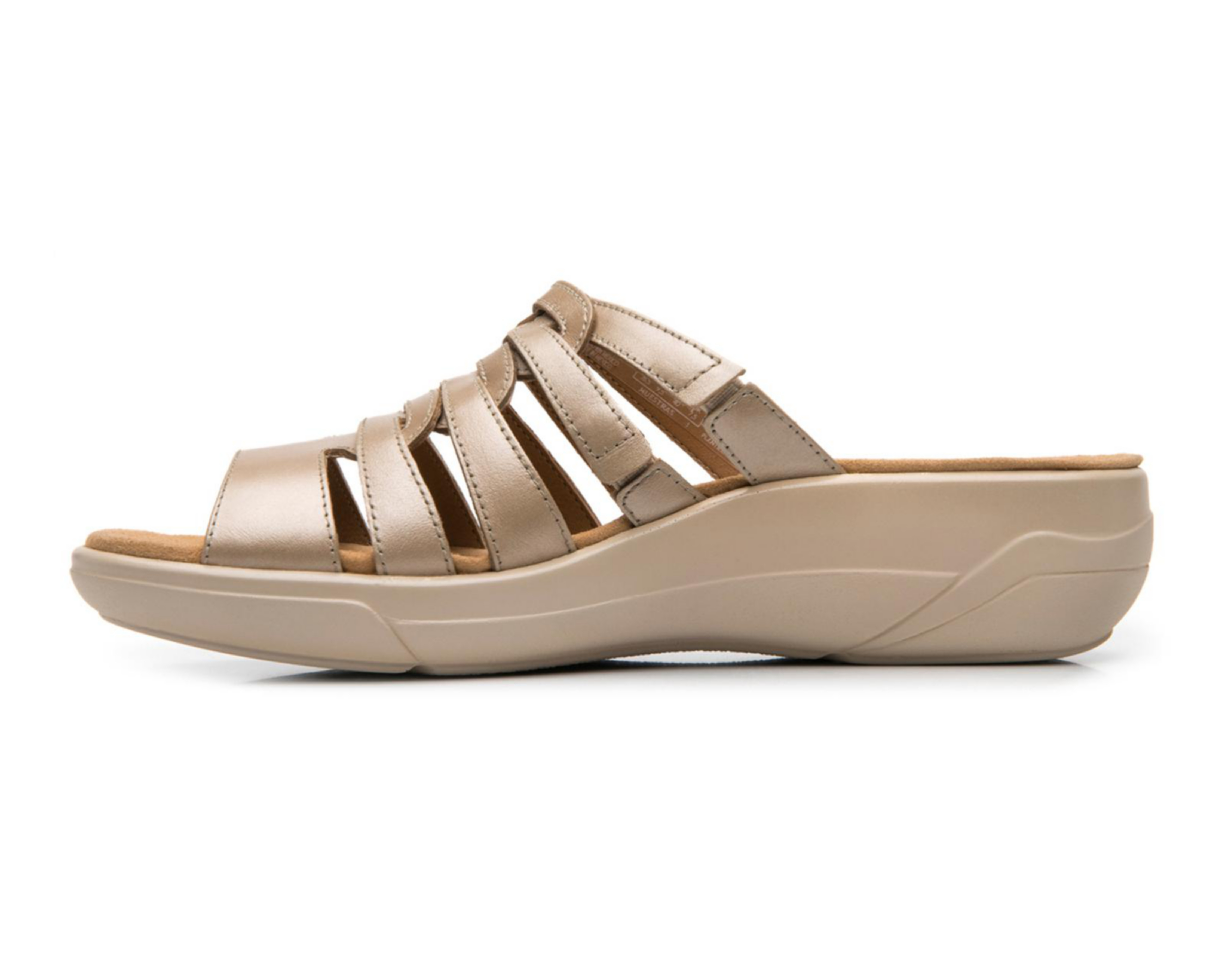Foto 5 pulgar | Sandalias Confort Flexi de Piel para Mujer