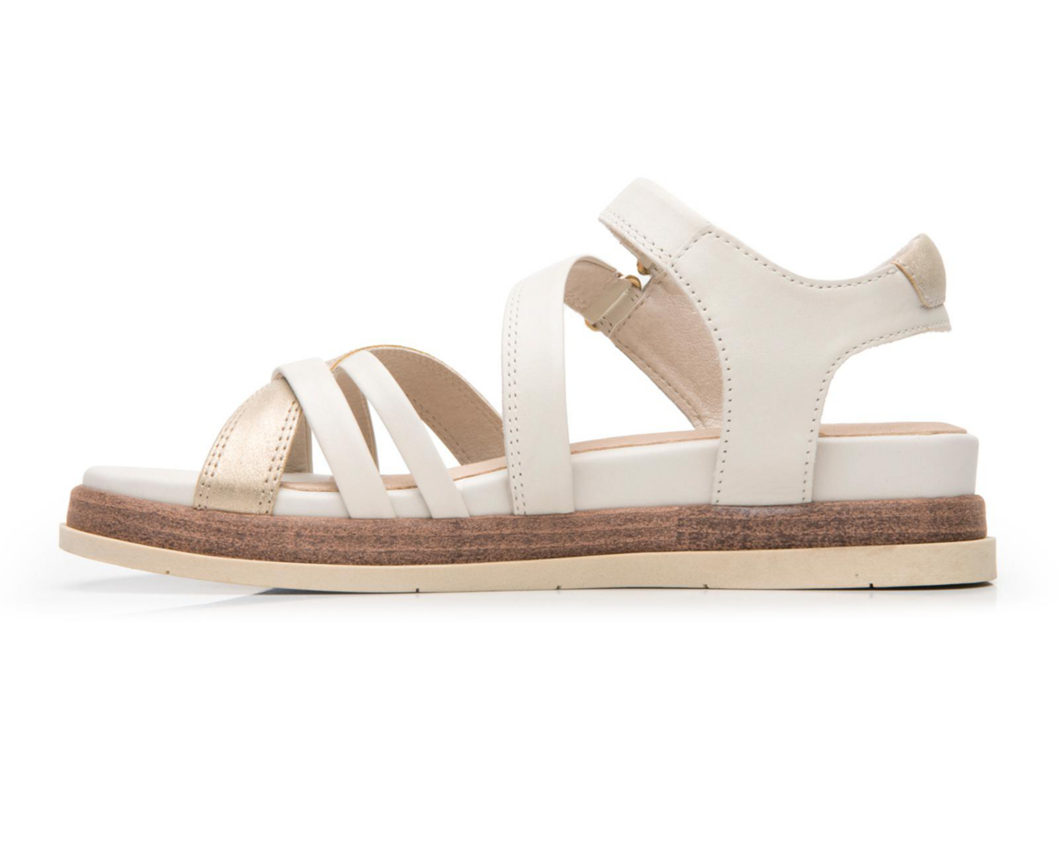 Foto 5 pulgar | Sandalias Casuales Flexi de Piel para Mujer