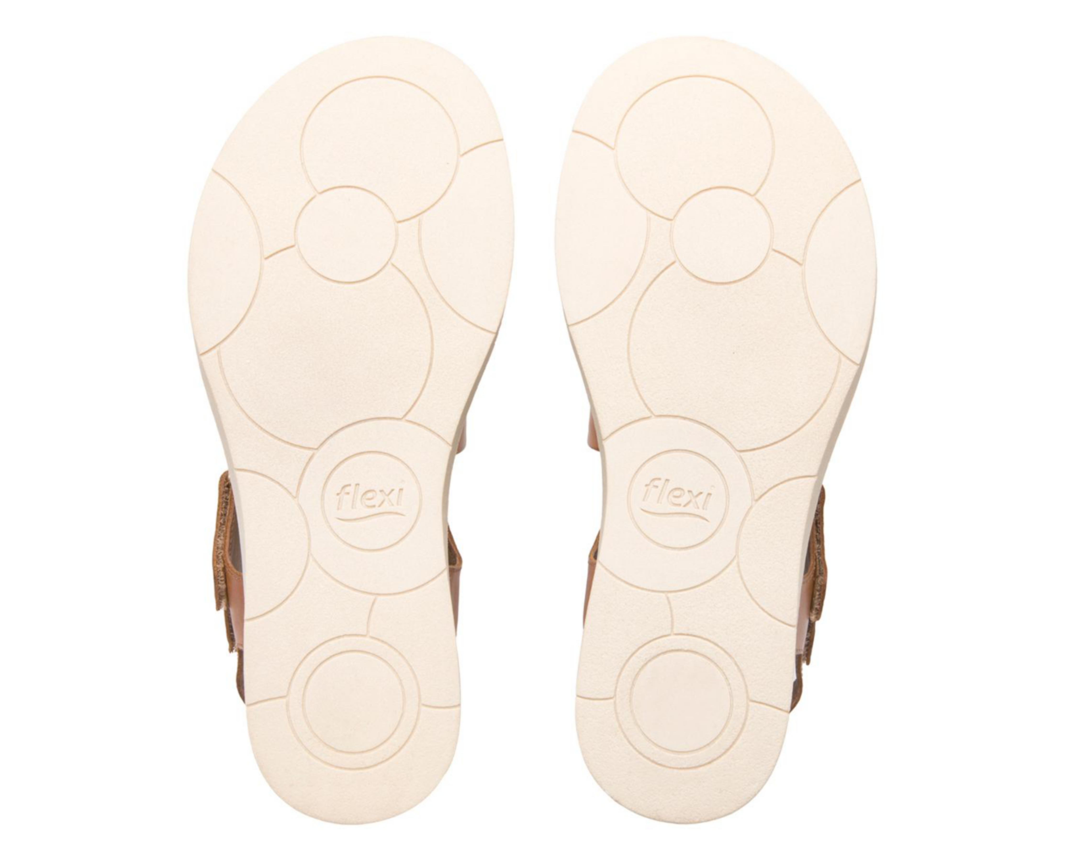 Foto 3 pulgar | Sandalias Casuales Flexi de Piel para Mujer
