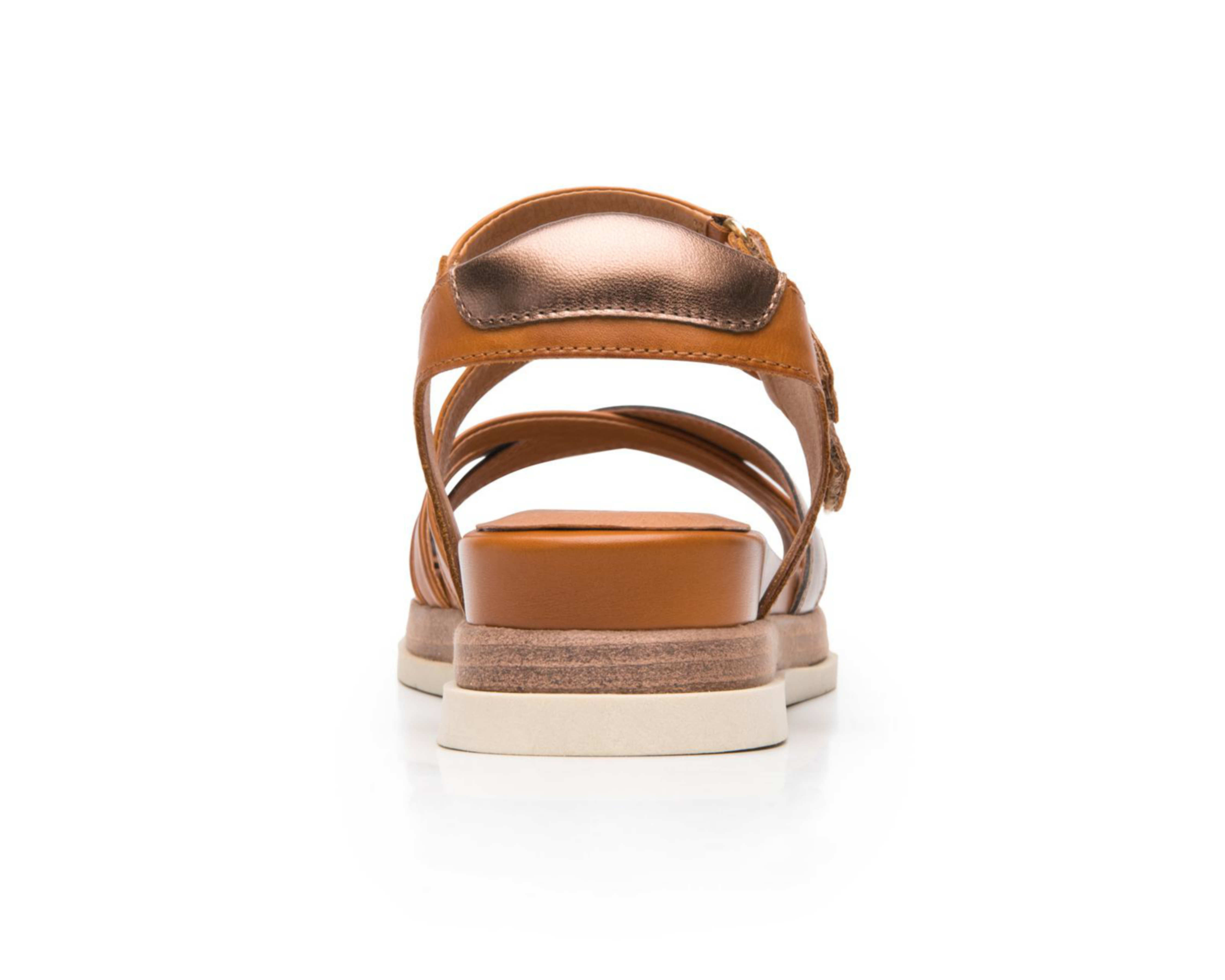 Foto 7 pulgar | Sandalias Casuales Flexi de Piel para Mujer