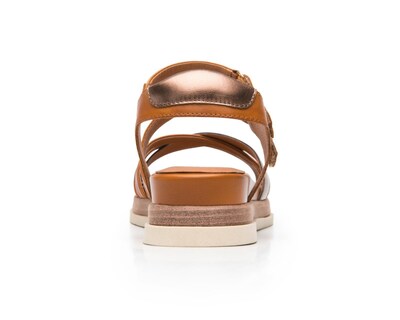 Foto 6 | Sandalias Casuales Flexi de Piel para Mujer