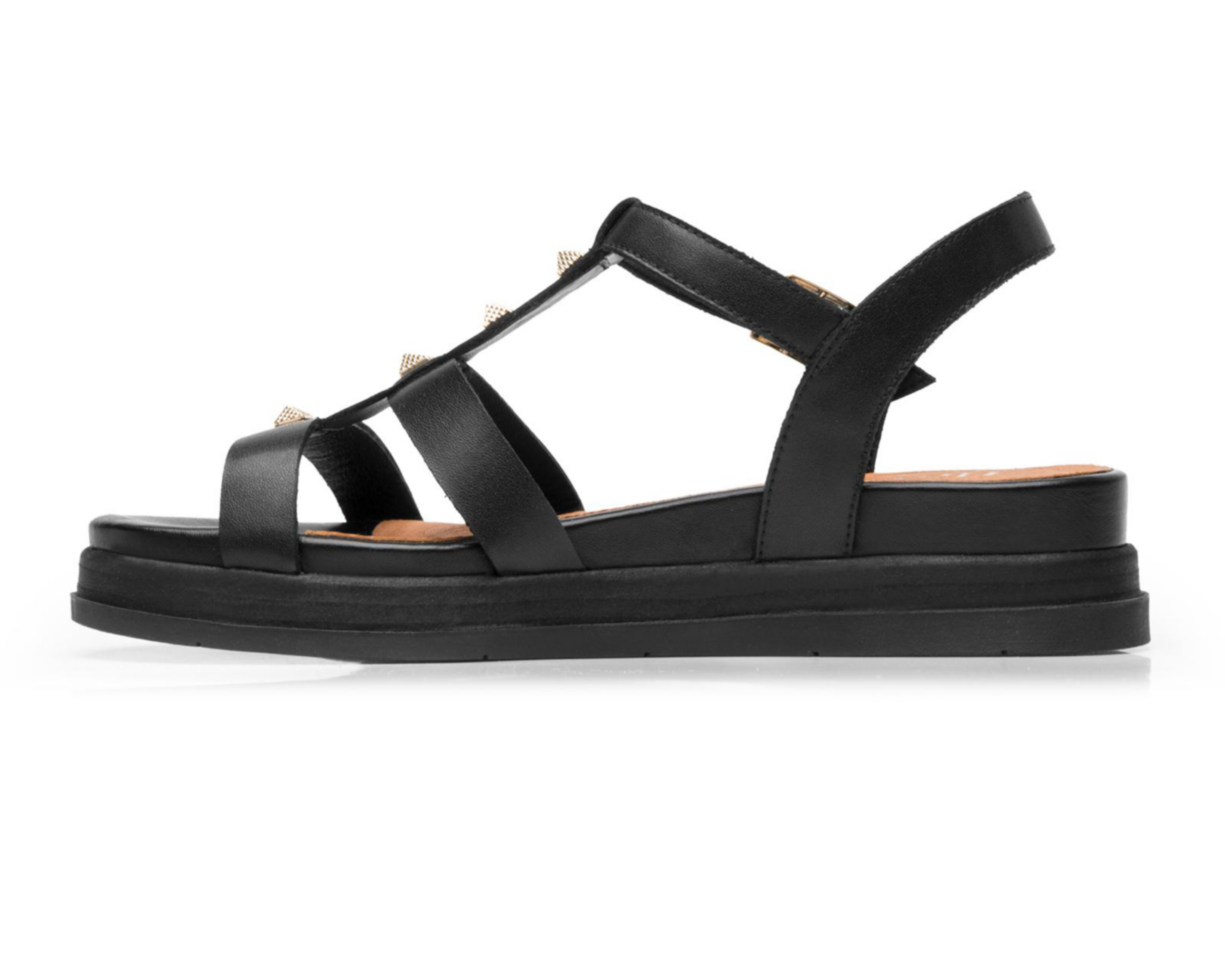 Foto 5 pulgar | Sandalias Casuales Flexi de Piel para Mujer
