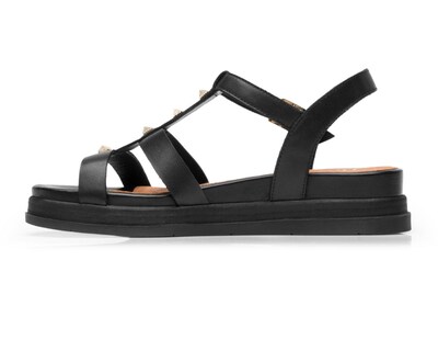 Foto 4 | Sandalias Casuales Flexi de Piel para Mujer