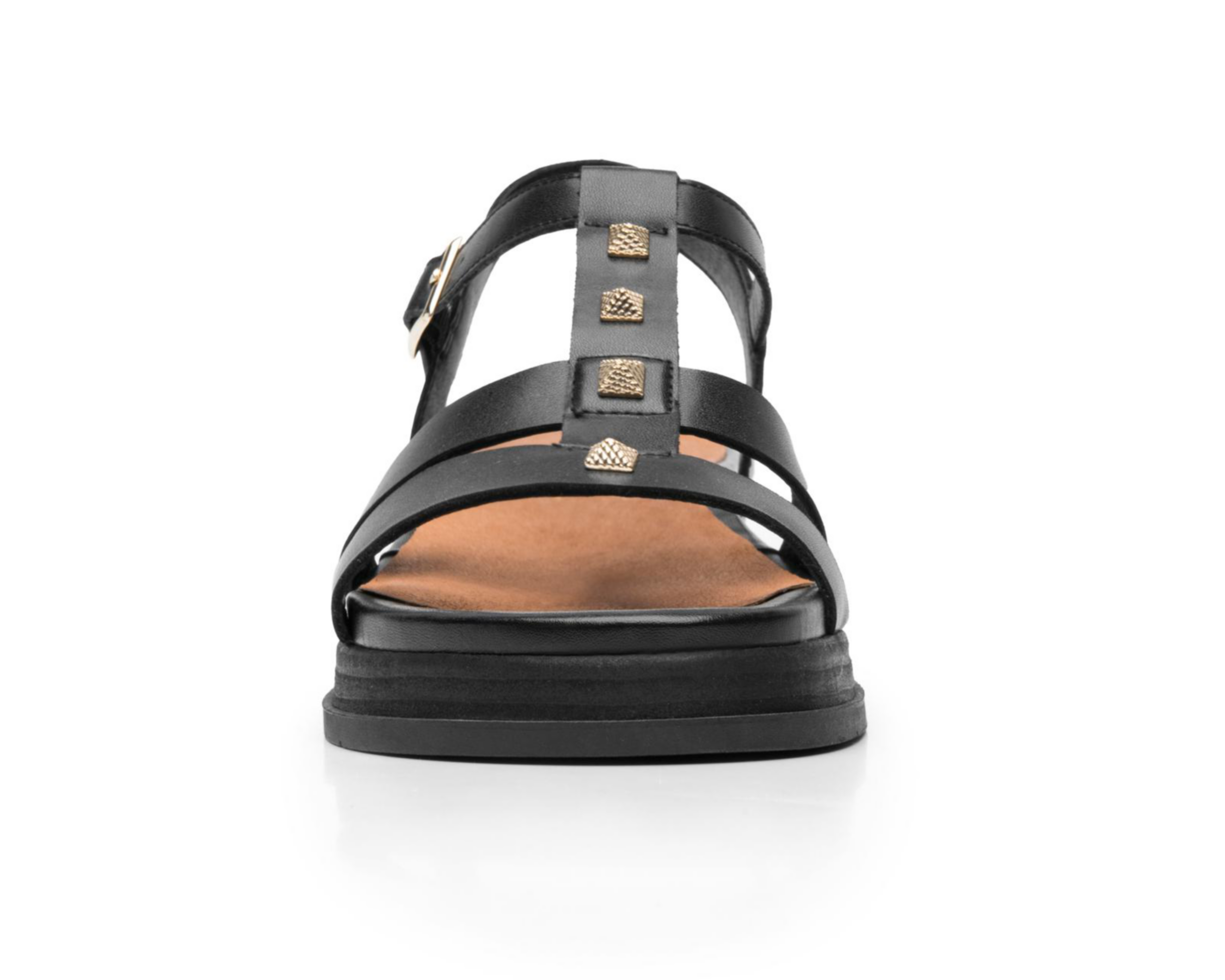Foto 6 pulgar | Sandalias Casuales Flexi de Piel para Mujer