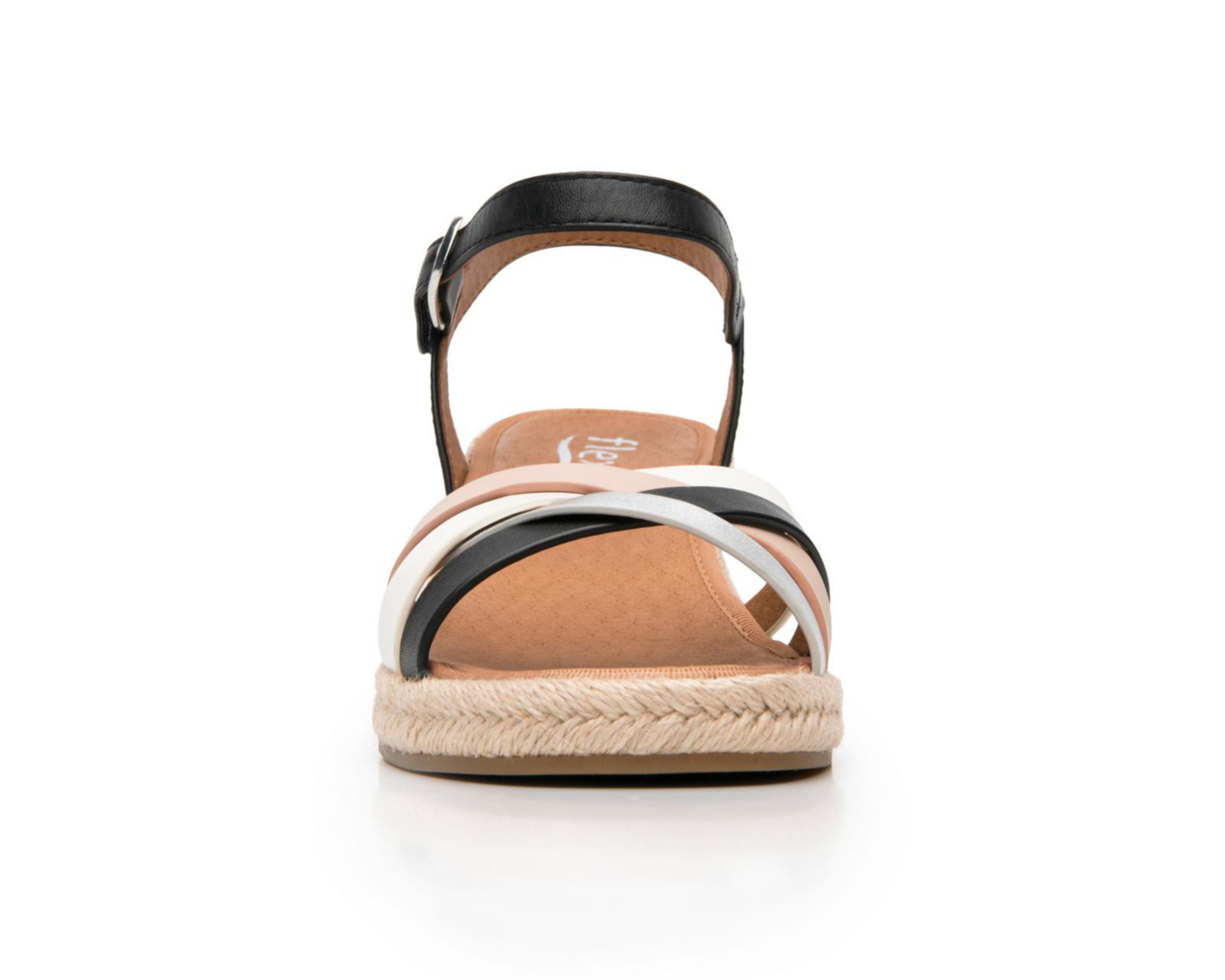 Foto 6 pulgar | Sandalias Confort Flexi de Piel para Mujer