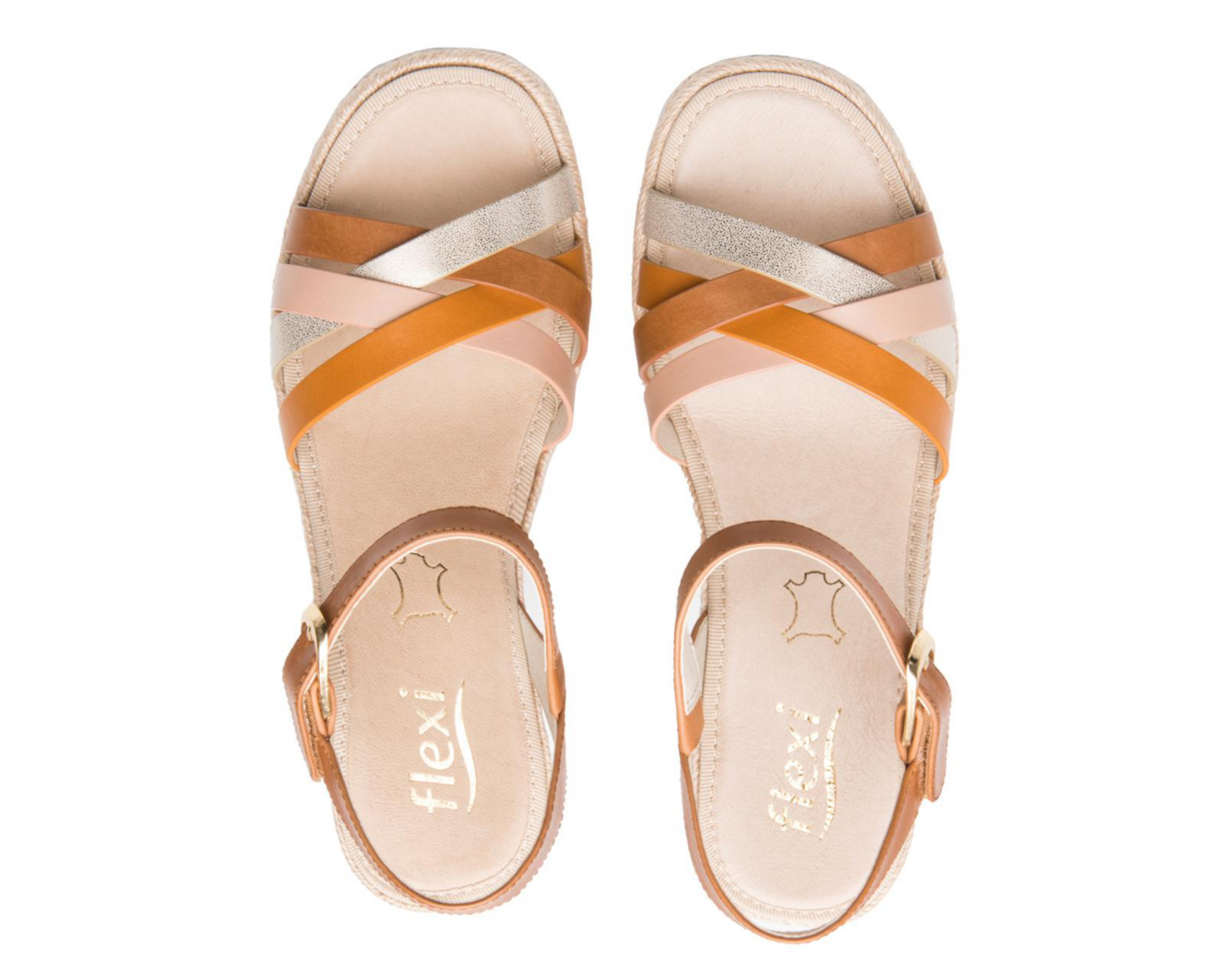 Foto 4 pulgar | Sandalias Casuales Flexi para Mujer