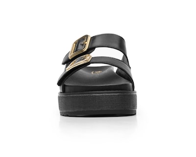 Foto 5 | Sandalias Casuales Flexi de Piel para Mujer