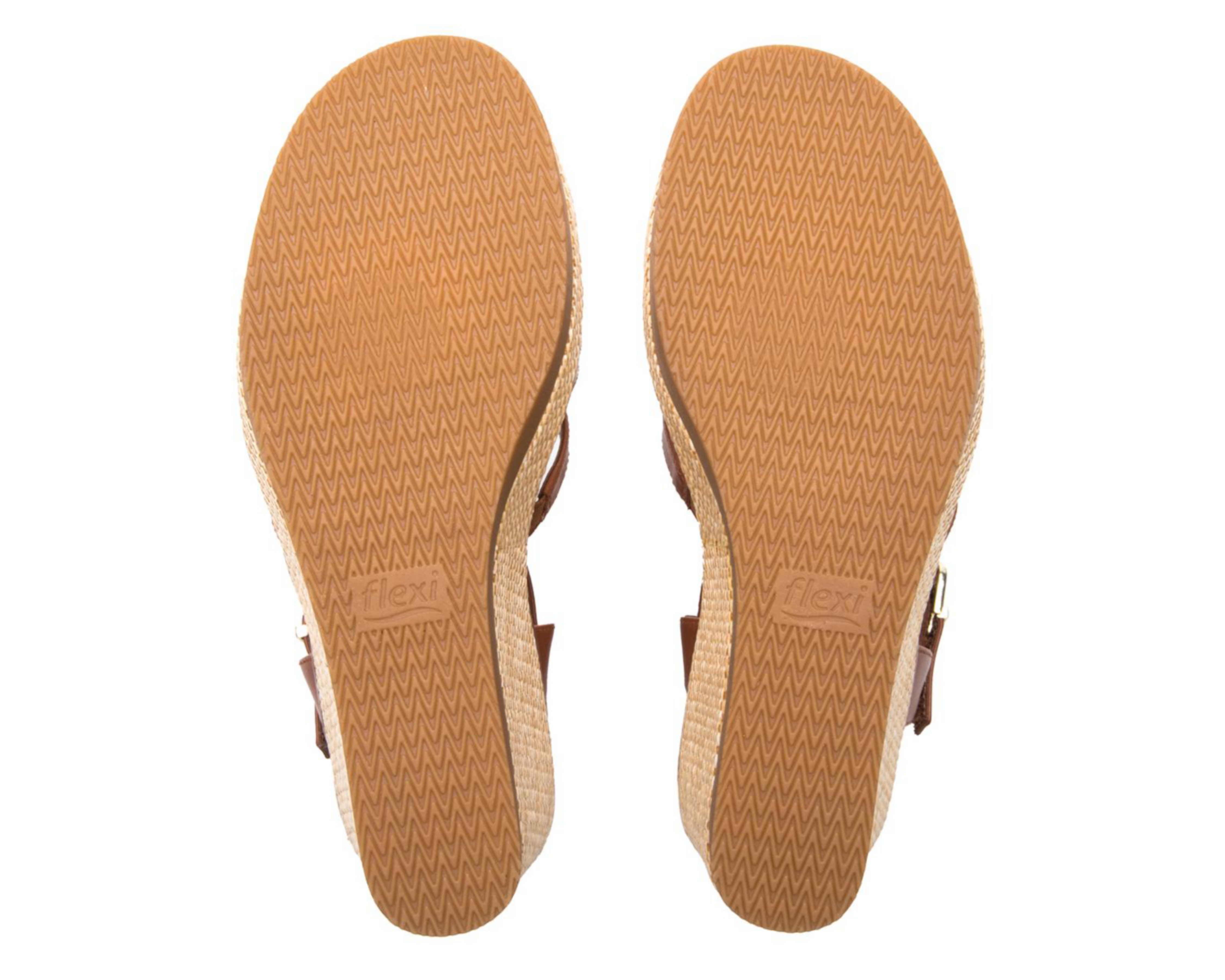 Foto 3 pulgar | Sandalias Casuales Flexi de Piel para Mujer