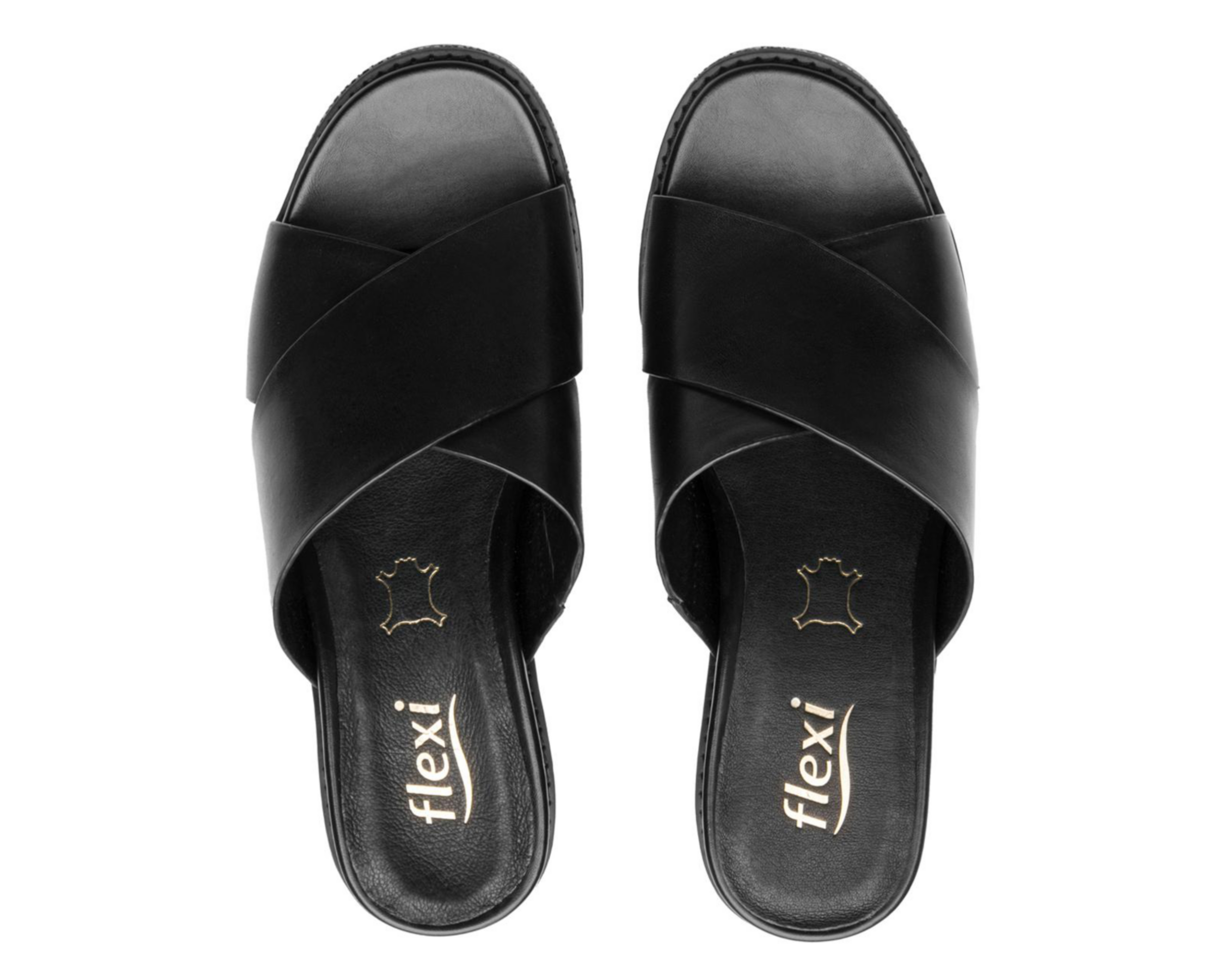 Foto 4 pulgar | Sandalias Casuales Flexi de Piel para Mujer