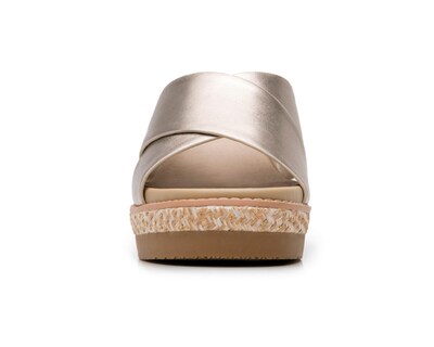 Foto 5 | Sandalias Casuales Flexi de Piel para Mujer