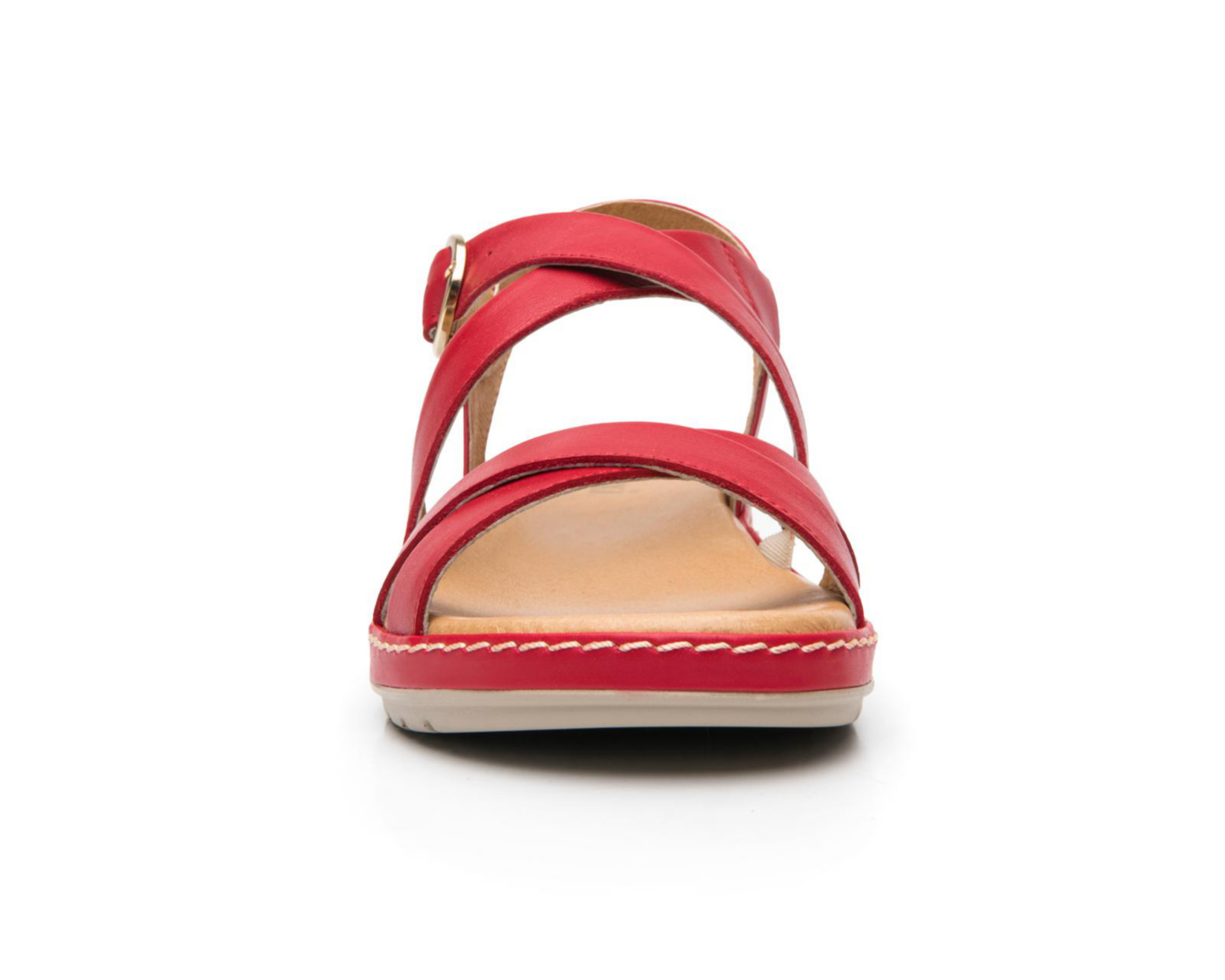 Foto 5 | Sandalias Confort Flexi de Piel para Mujer