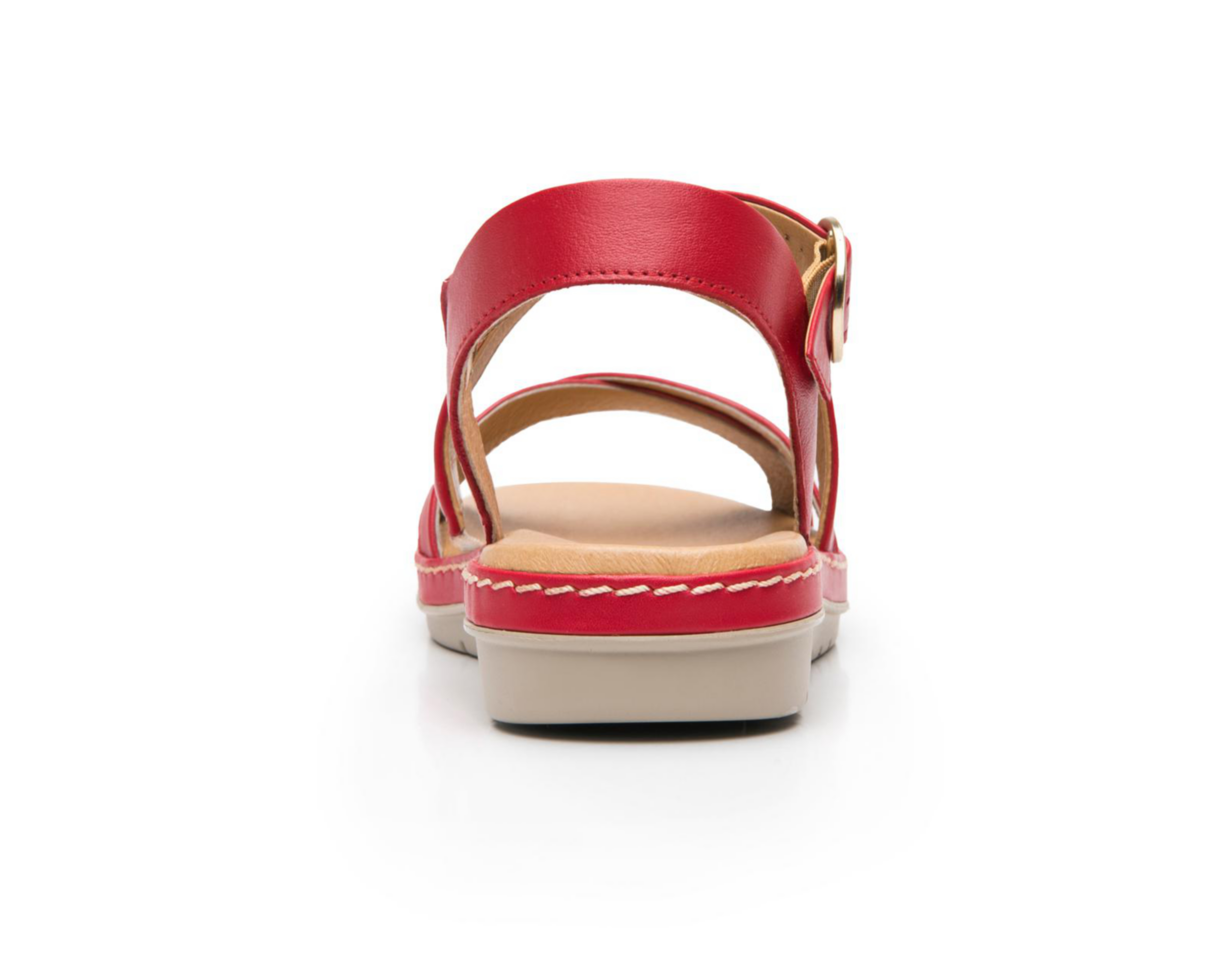 Foto 6 | Sandalias Confort Flexi de Piel para Mujer