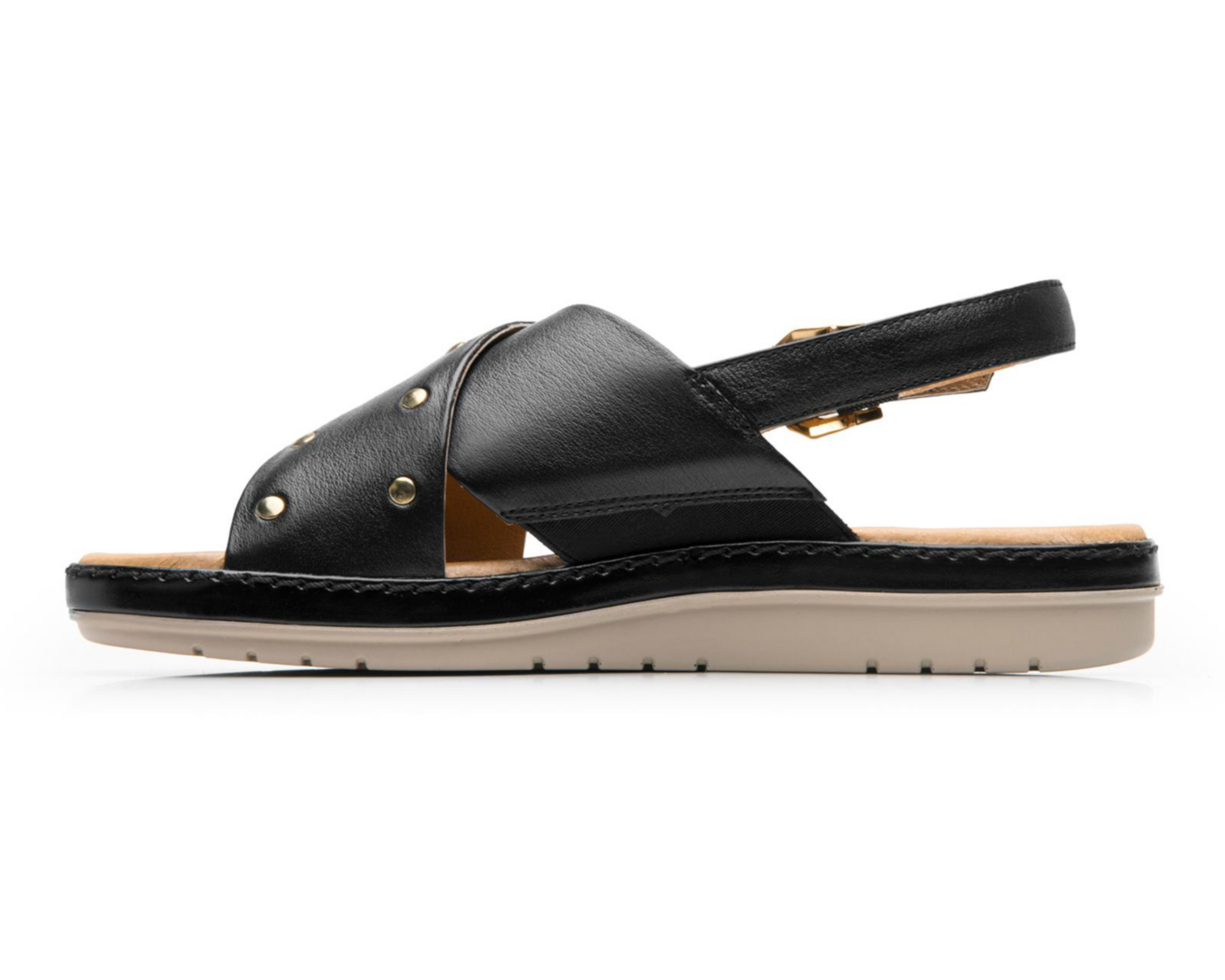 Foto 5 pulgar | Sandalias Casuales Flexi de Piel para Mujer
