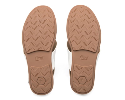 Foto 2 | Sandalias Confort Flexi de Piel para Mujer
