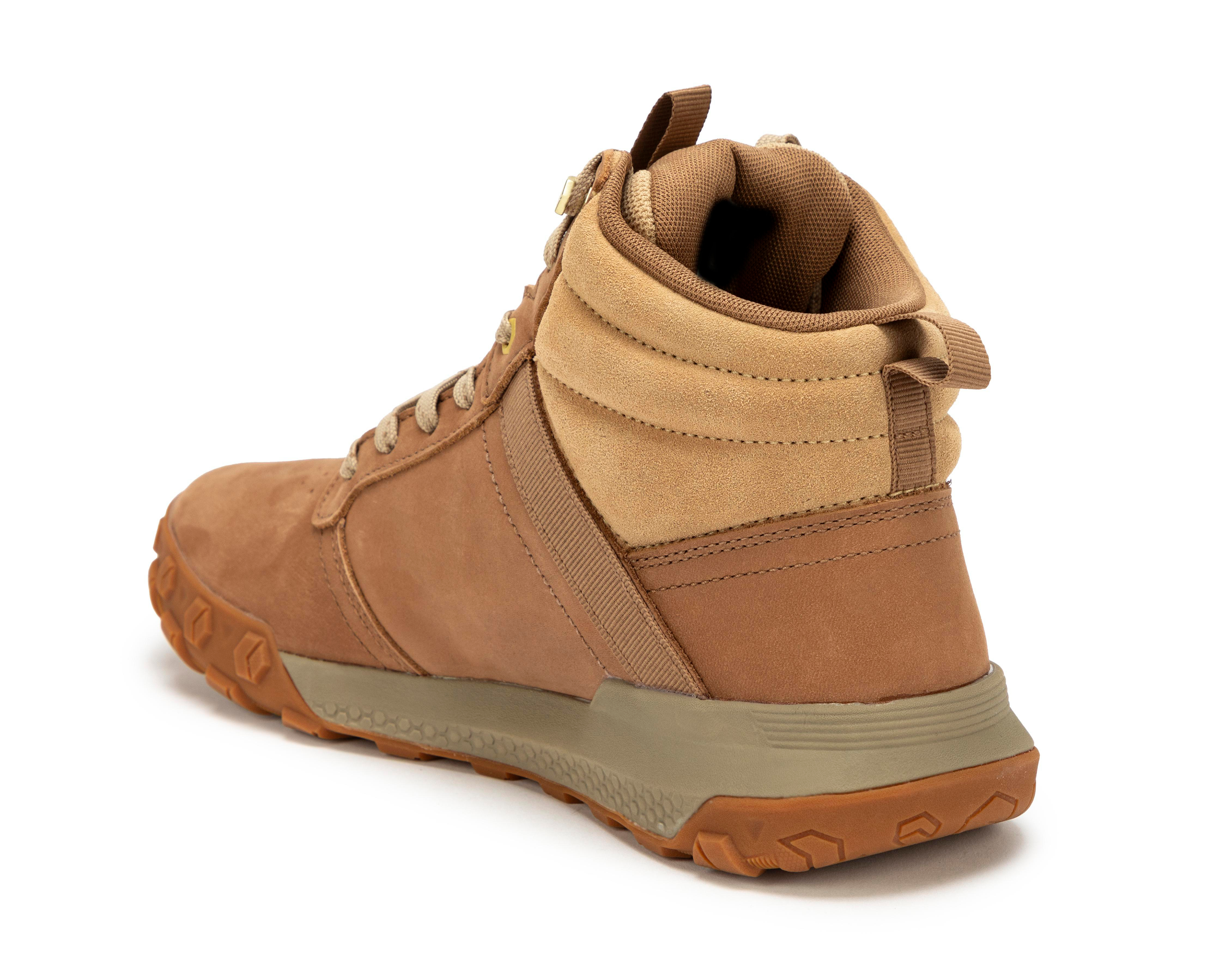Foto 4 pulgar | Tenis CAT Hex Ready Mid de Piel para Hombre
