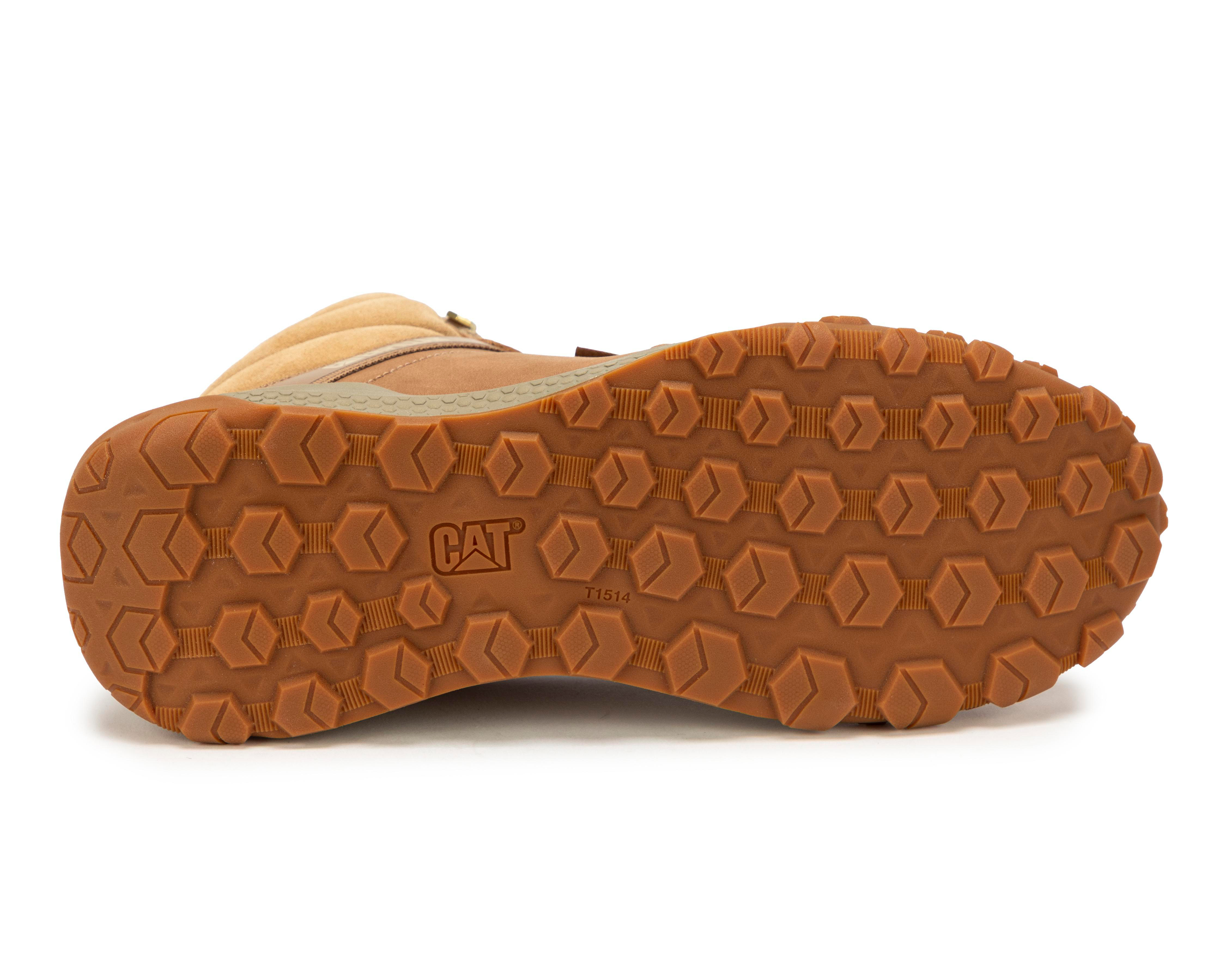 Foto 5 pulgar | Tenis CAT Hex Ready Mid de Piel para Hombre