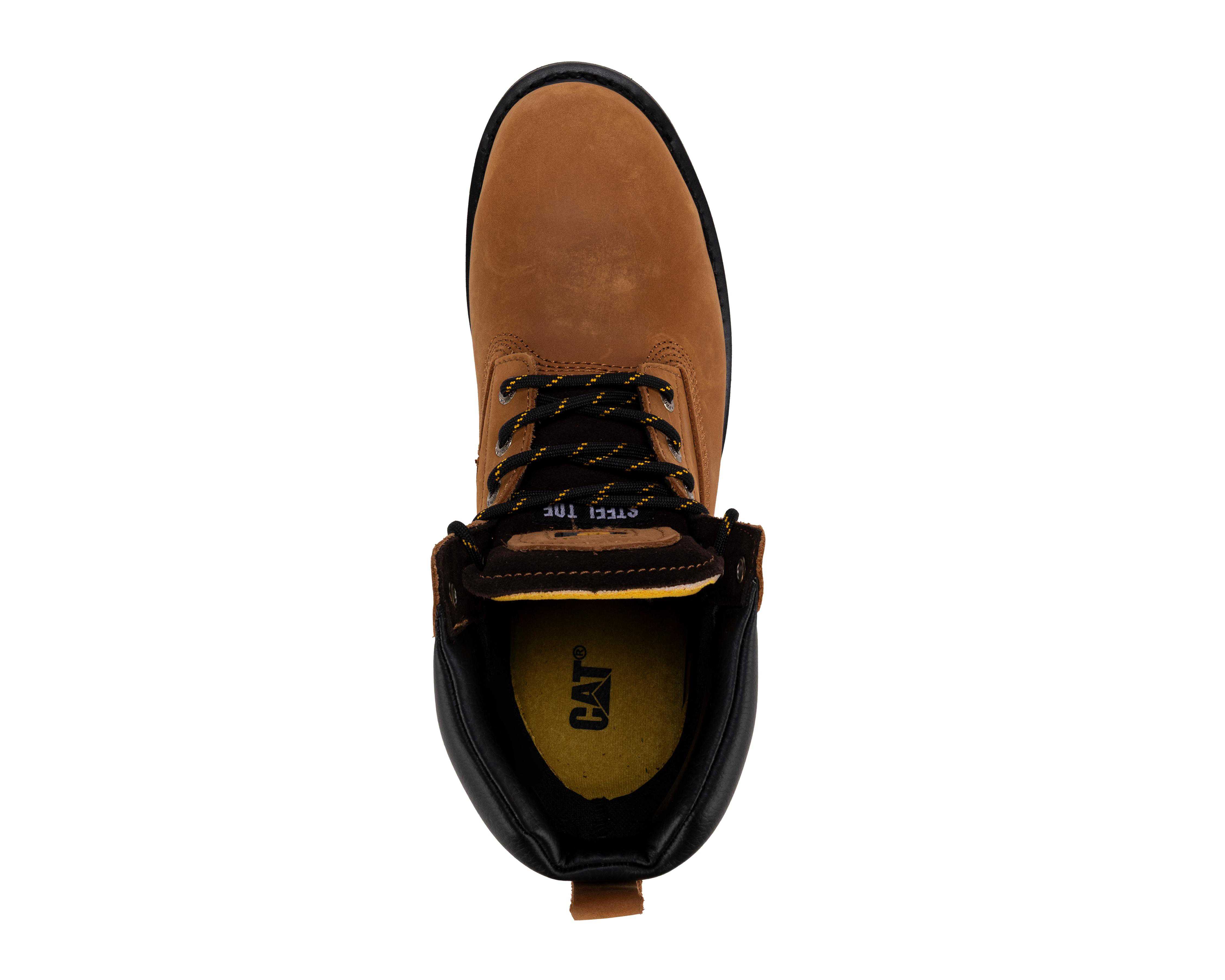 Foto 6 pulgar | Botas de Trabajo CAT Holton de Piel para Hombre