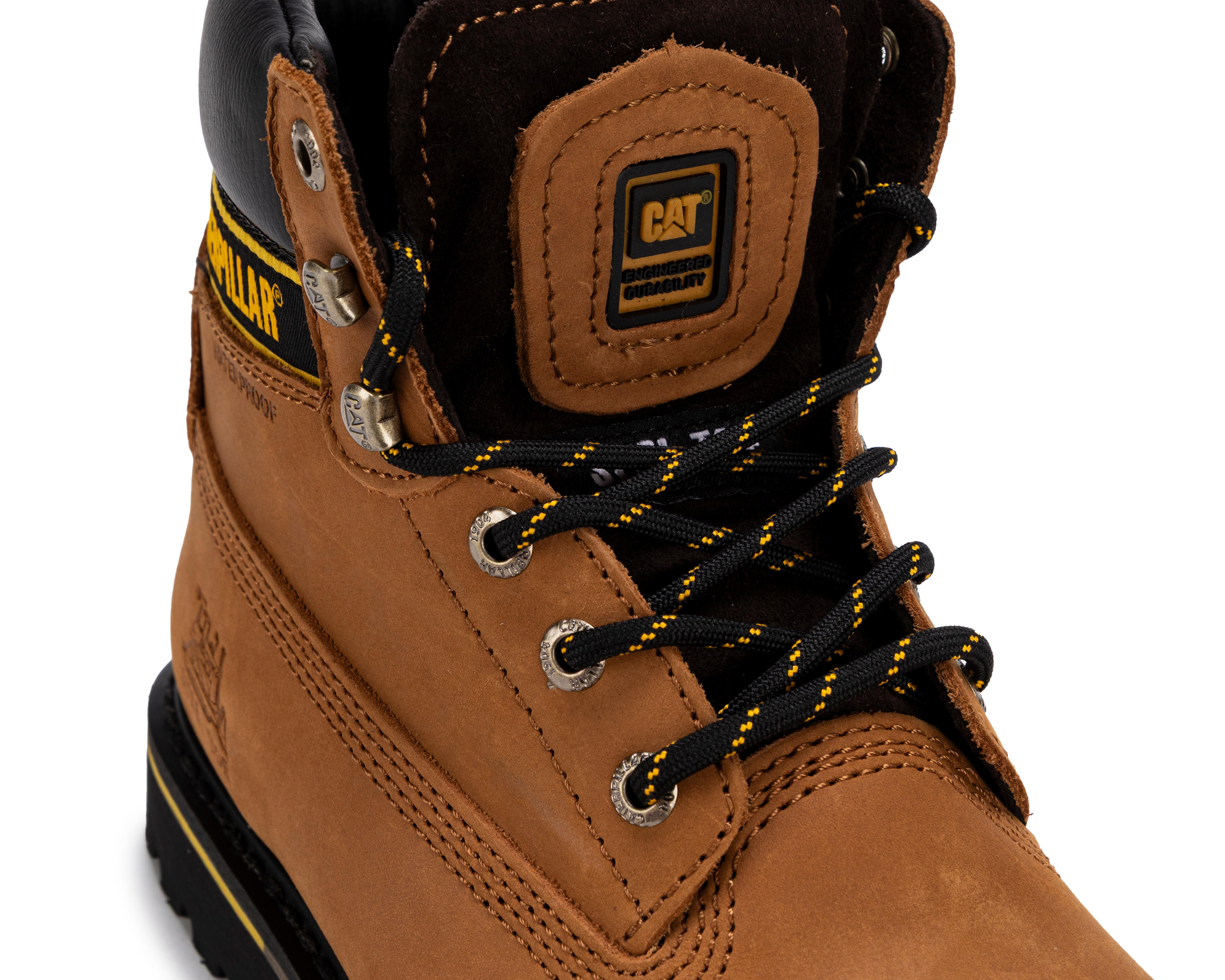 Foto 7 pulgar | Botas de Trabajo CAT Holton de Piel para Hombre