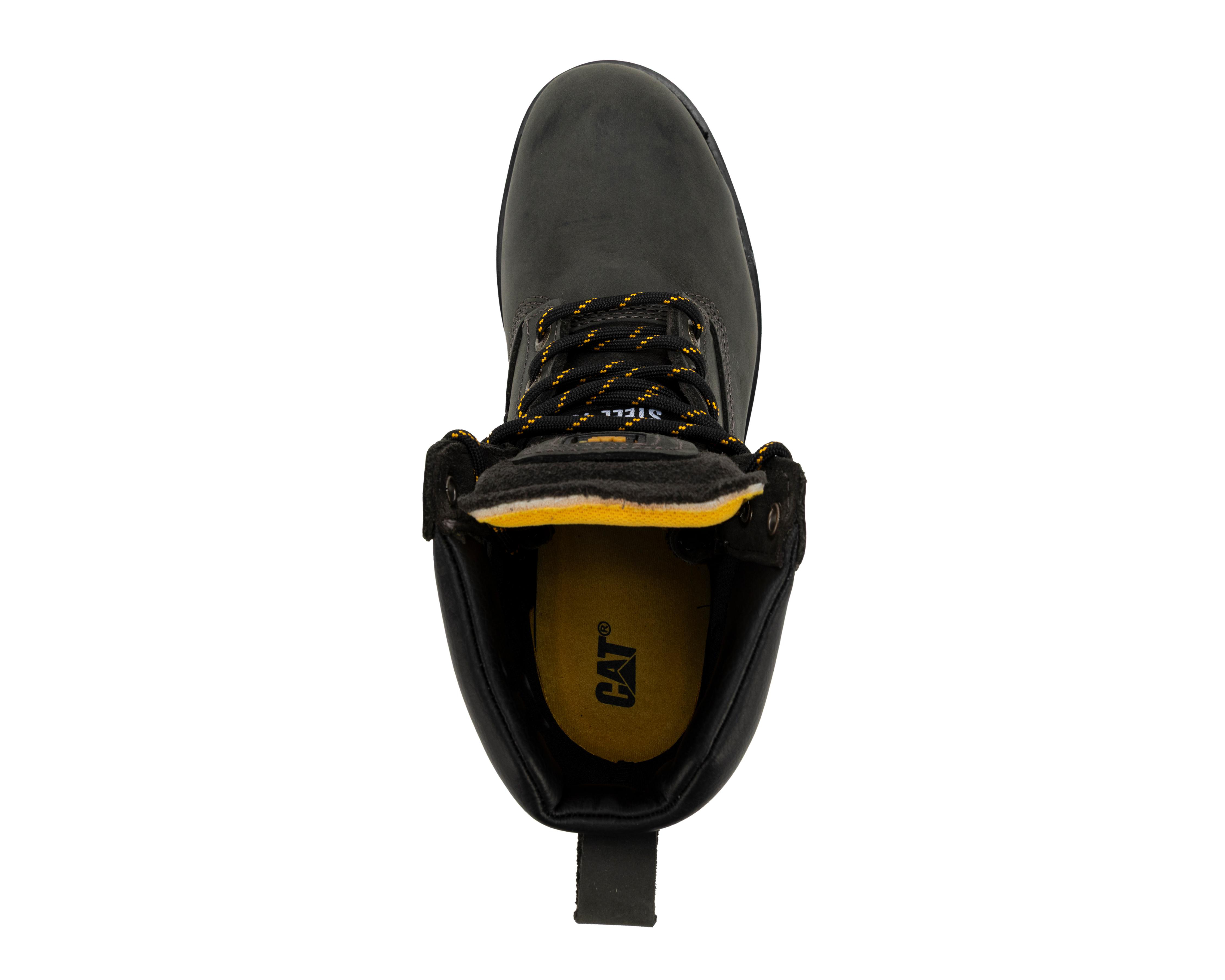Foto 6 pulgar | Botas de Trabajo CAT Holton de Piel para Hombre