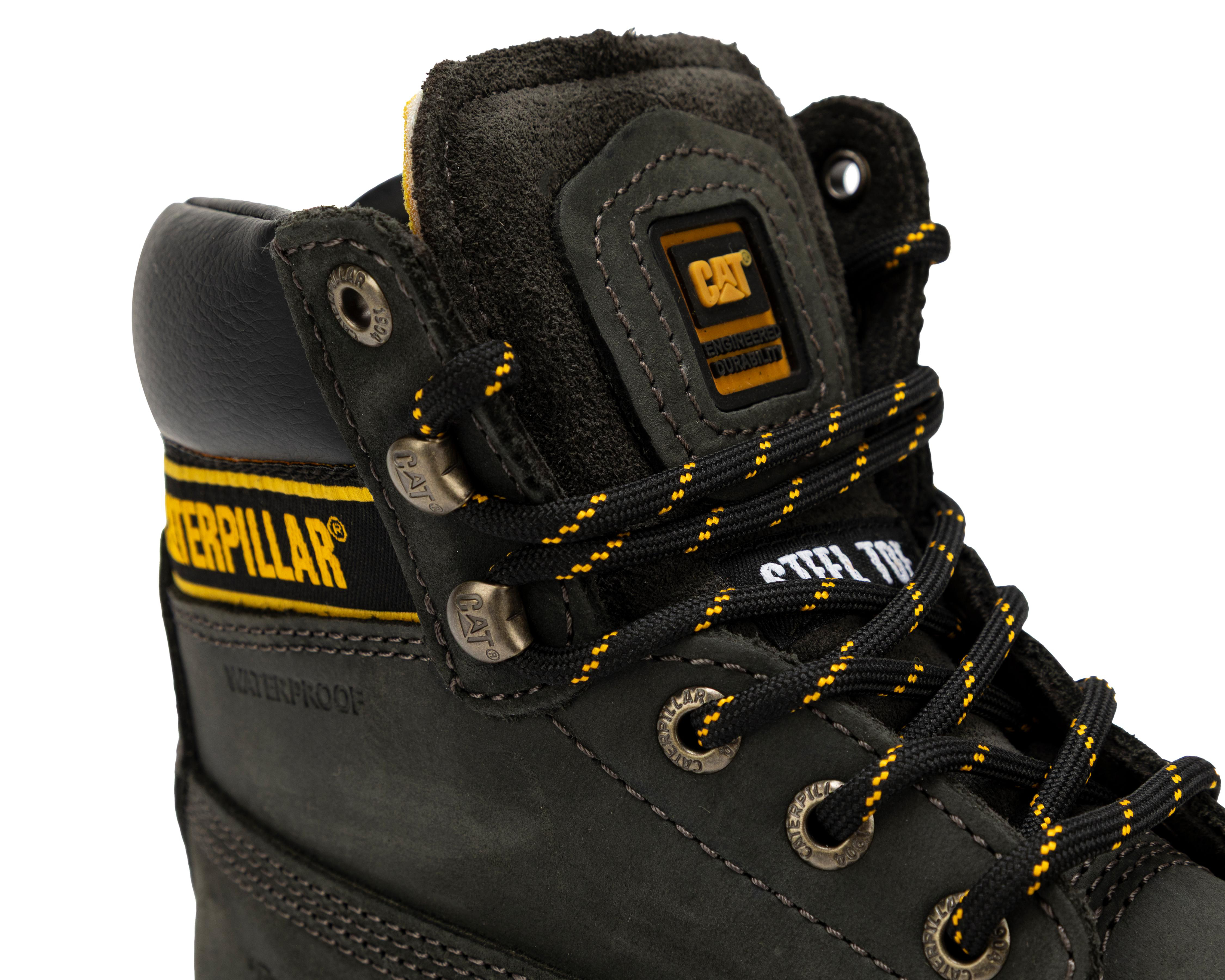 Foto 7 pulgar | Botas de Trabajo CAT Holton de Piel para Hombre