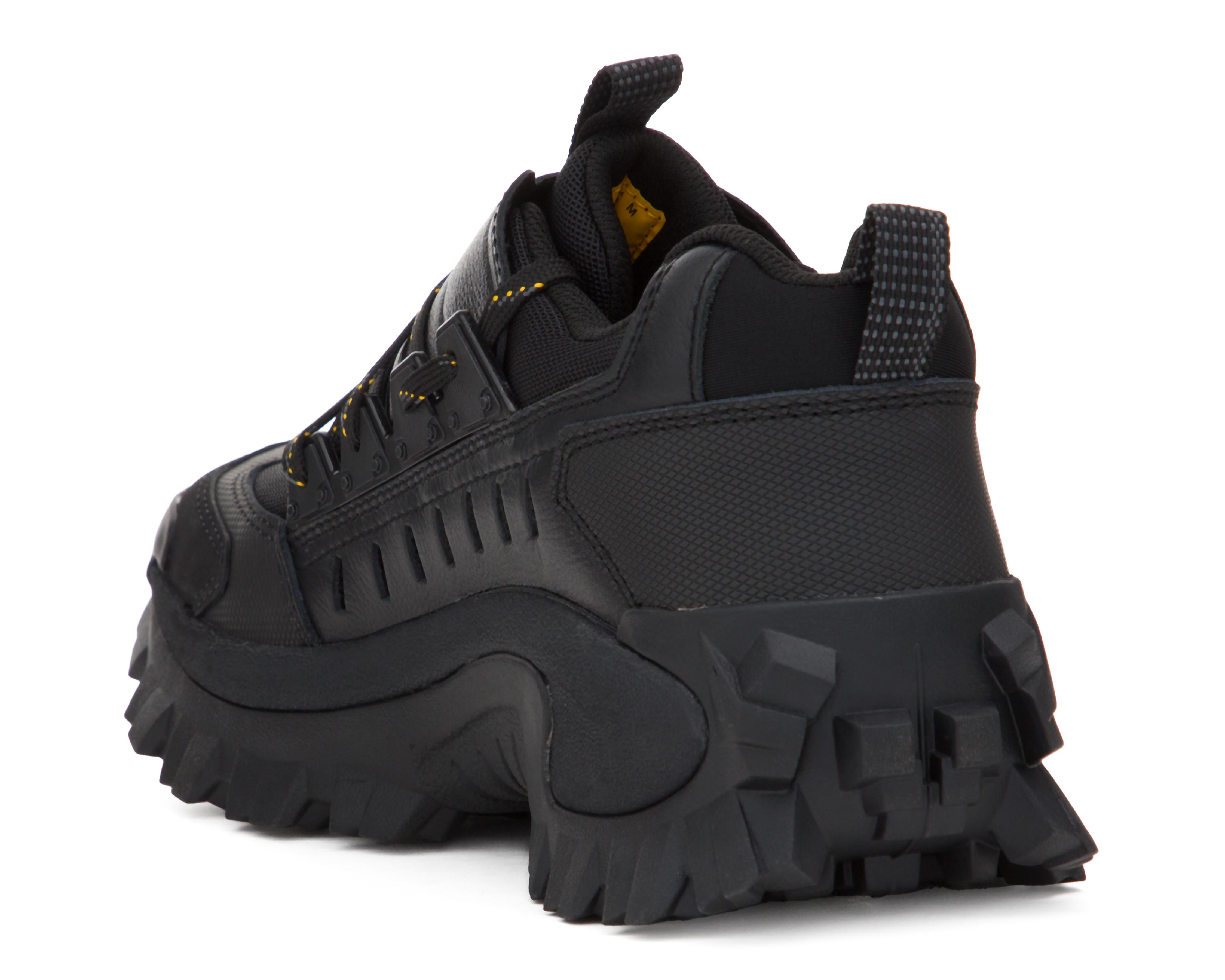 Foto 4 pulgar | Tenis CAT Intruder Met de Piel para Hombre