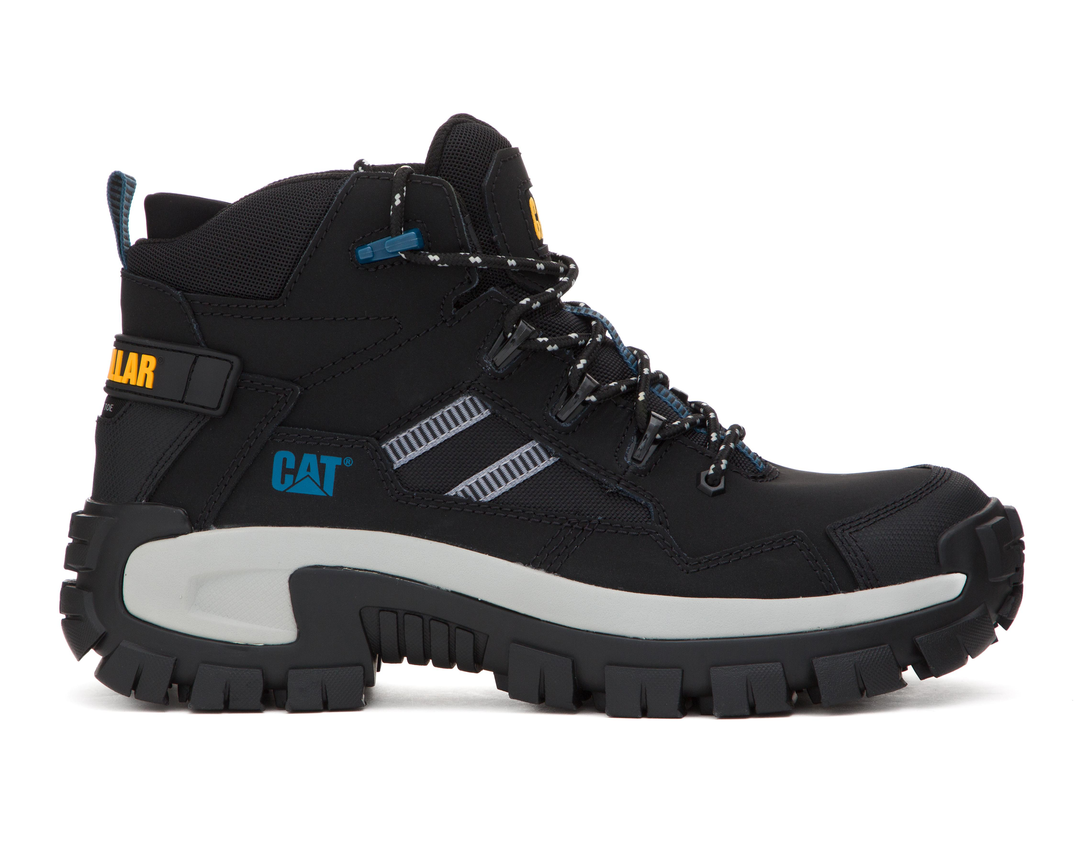 Foto 3 pulgar | Botas de Trabajo CAT Invader de Piel para Hombre Certificada