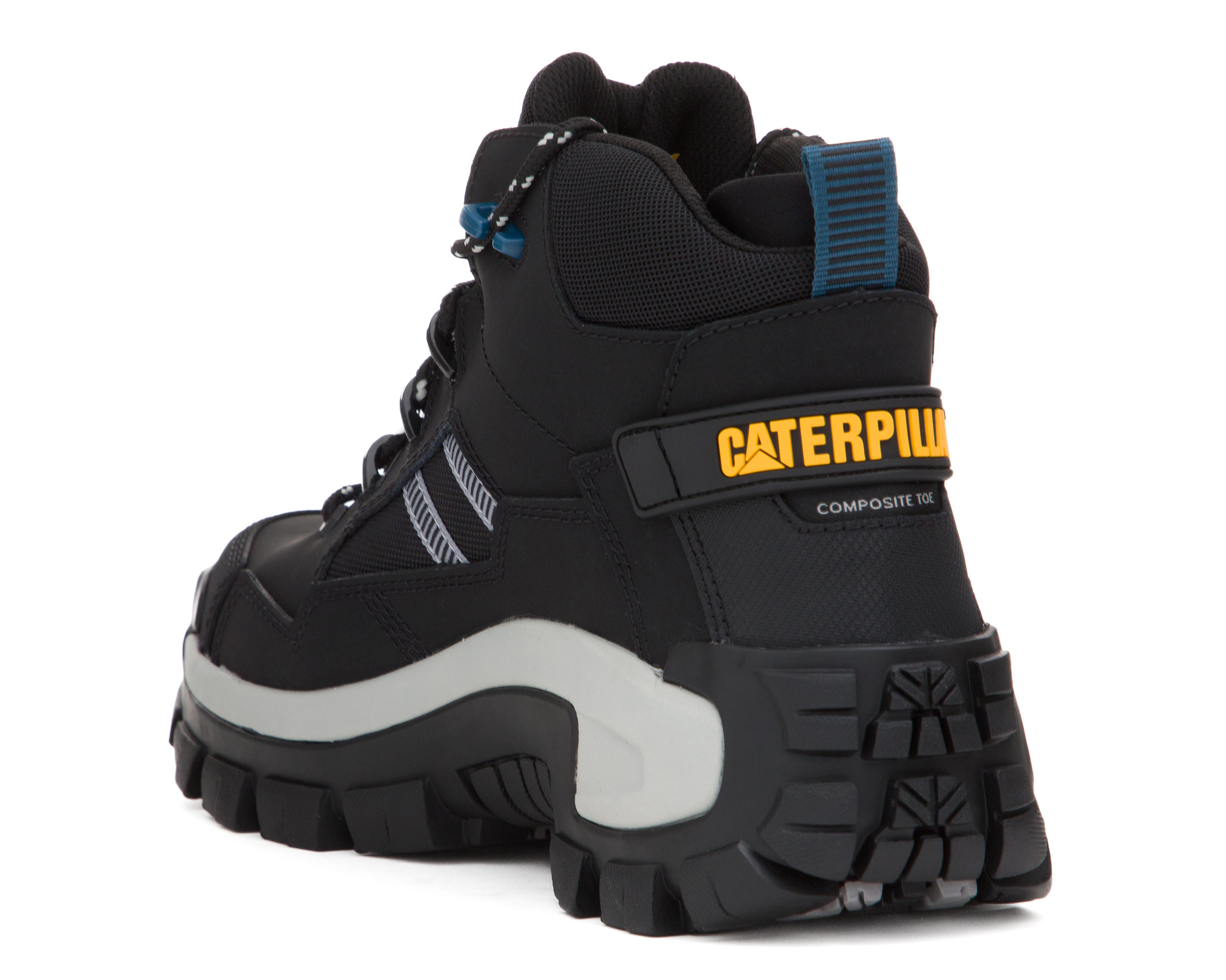 Foto 4 pulgar | Botas de Trabajo CAT Invader de Piel para Hombre Certificada