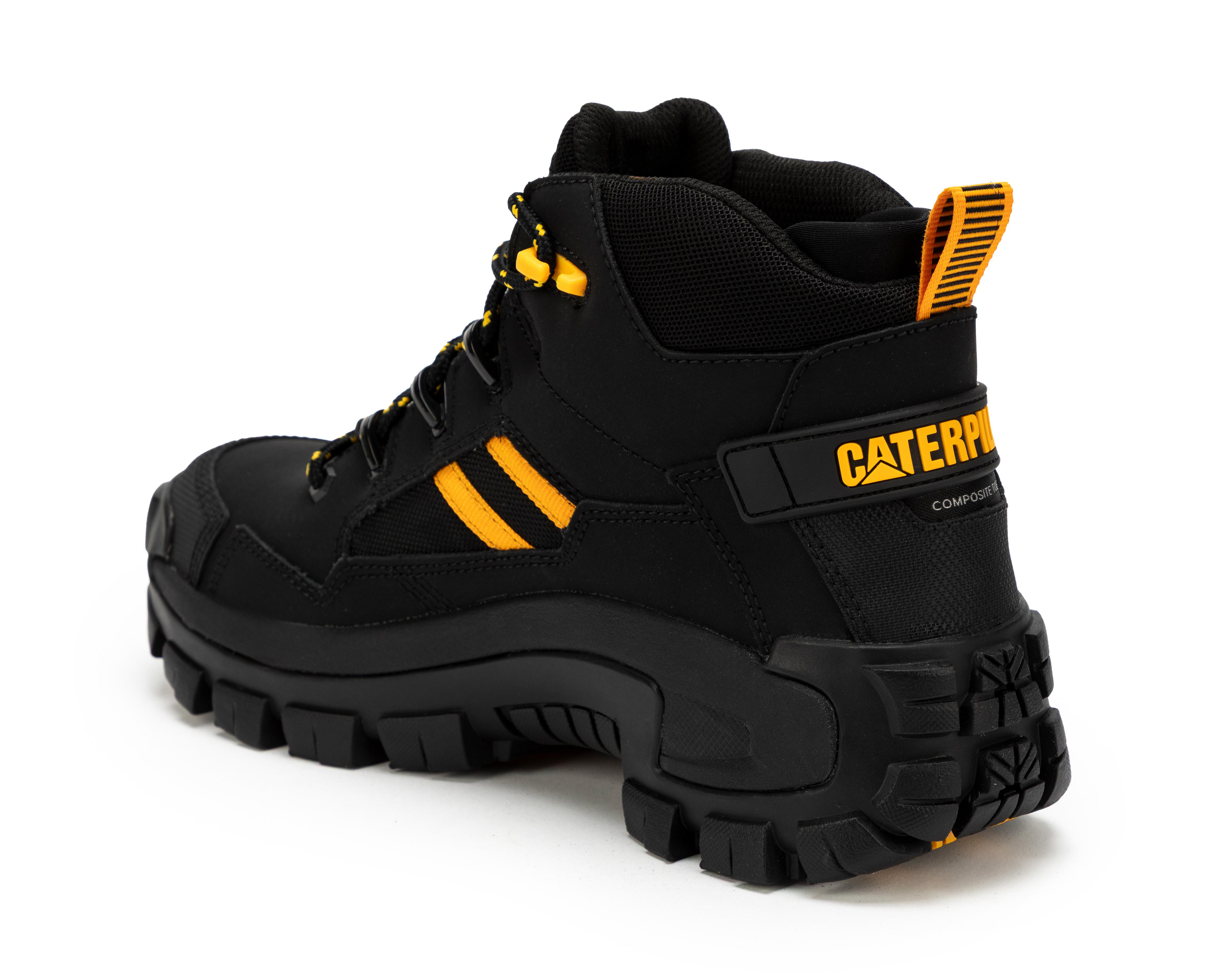Foto 4 pulgar | Botas Outdoor CAT Invider Mid Vent de Piel para Hombre