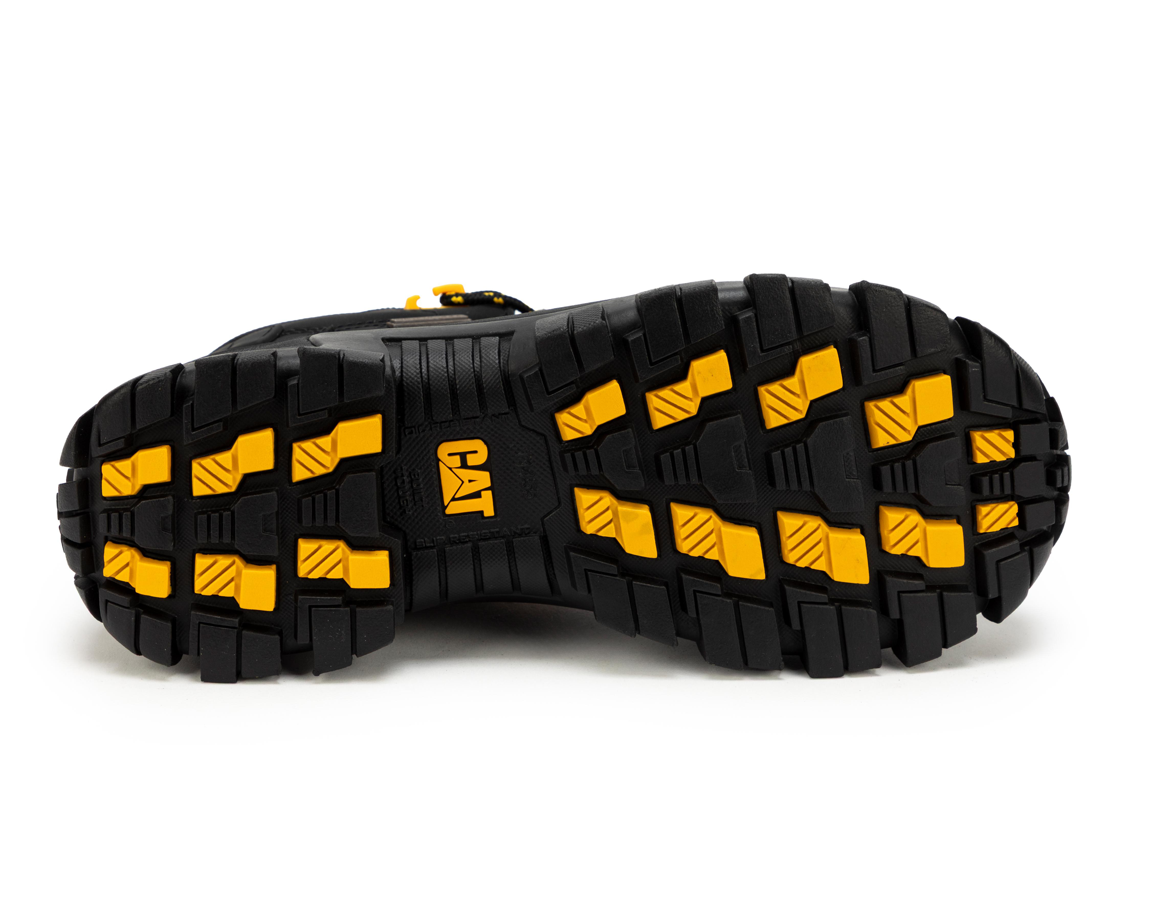 Foto 5 pulgar | Botas Outdoor CAT Invider Mid Vent de Piel para Hombre