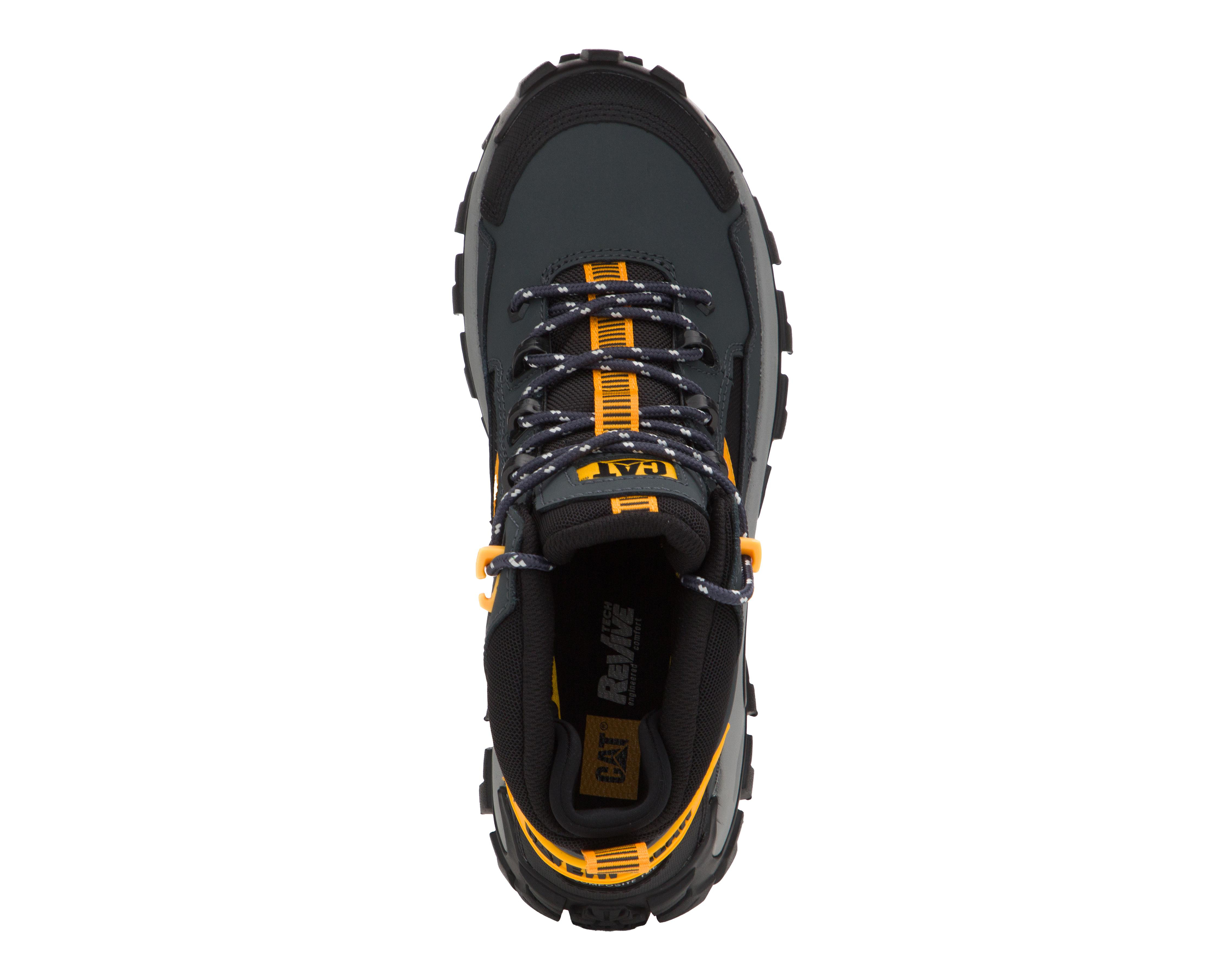 Foto 5 | Botas Outdoor CAT Invader Mid Ct de Piel para Hombre