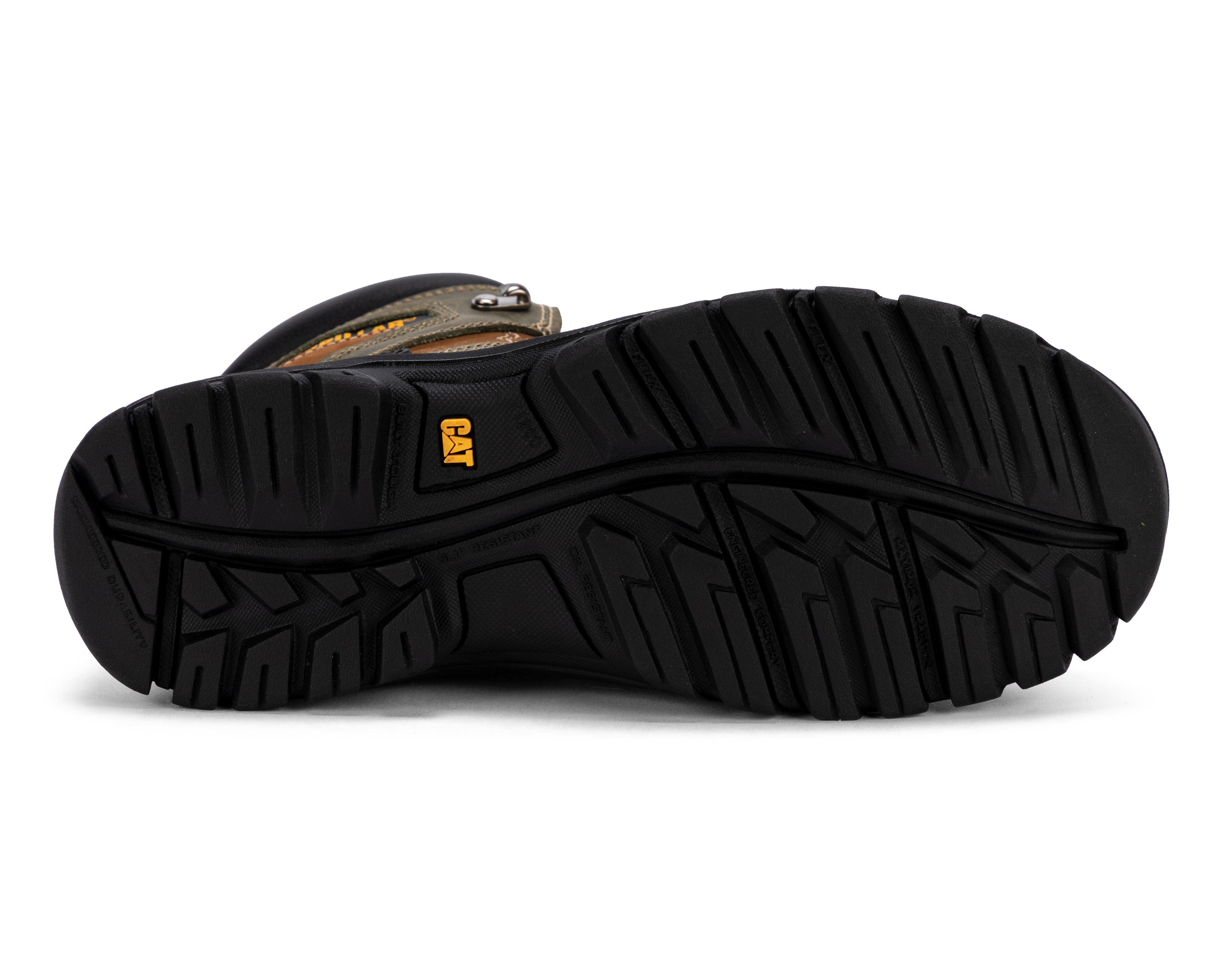 Foto 5 pulgar | Botas de Trabajo CAT Threshold Hiker de Piel para Hombre