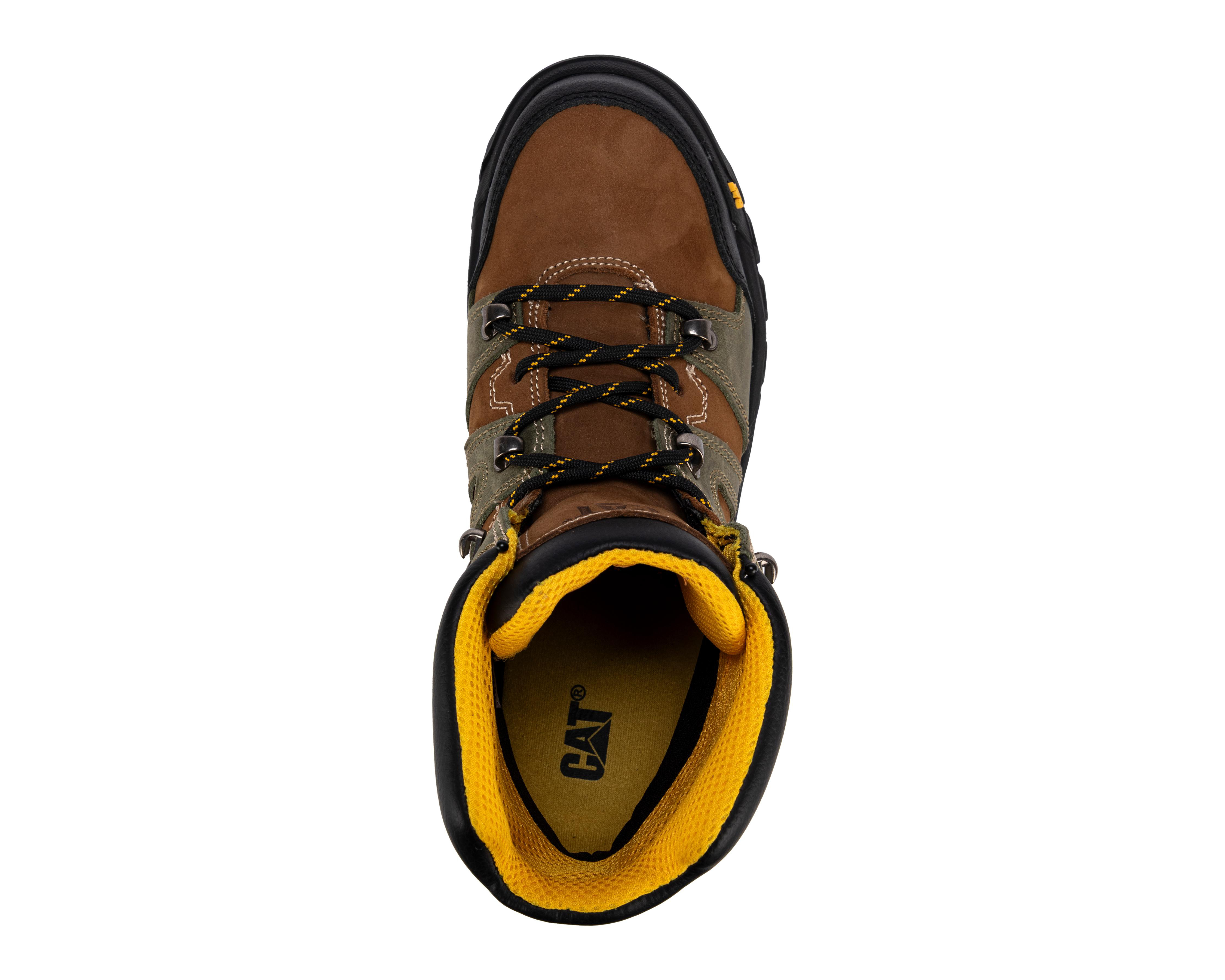 Foto 5 | Botas de Trabajo CAT Threshold Hiker de Piel para Hombre