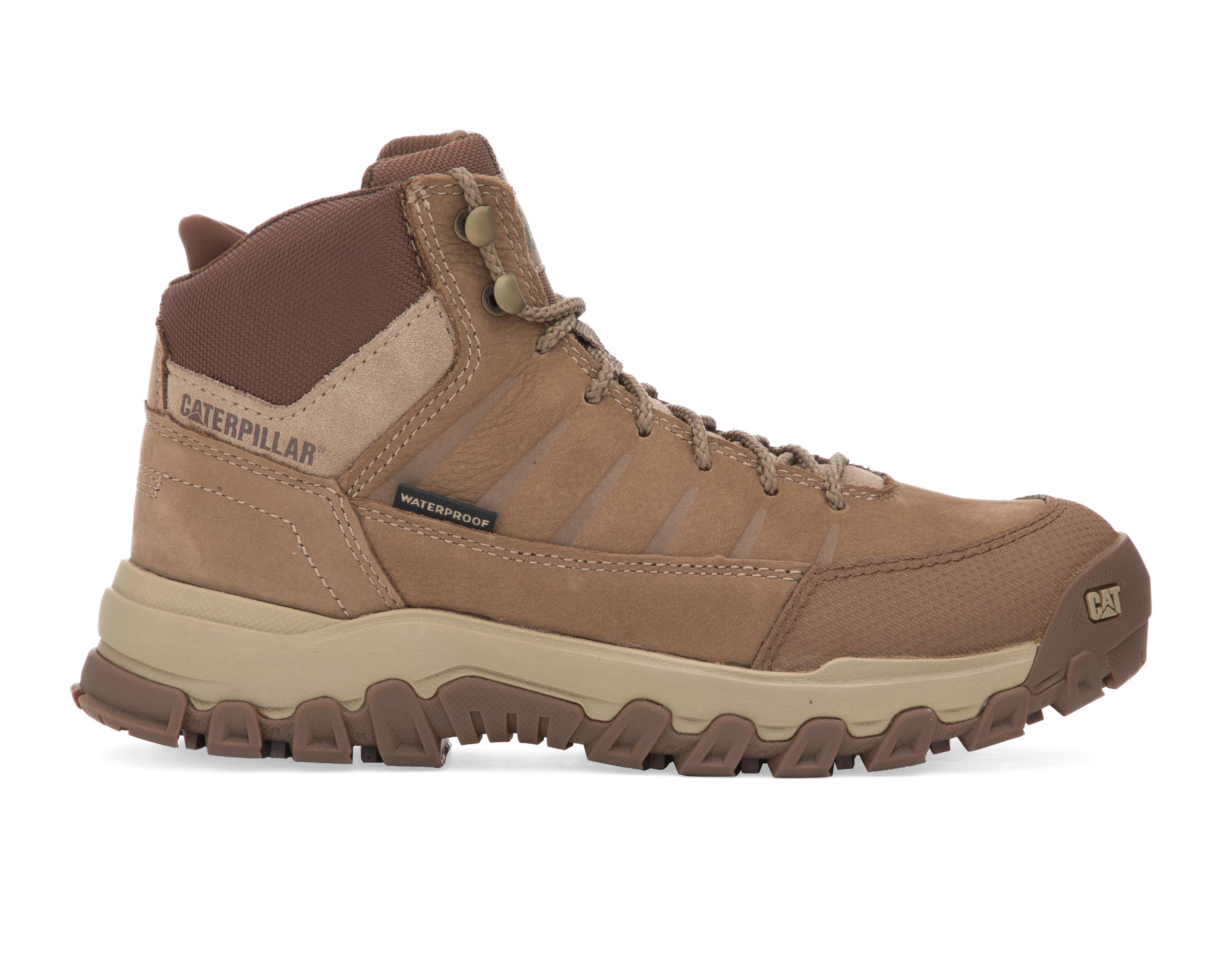 Foto 3 pulgar | Botas Outdoor CAT de Piel para Hombre
