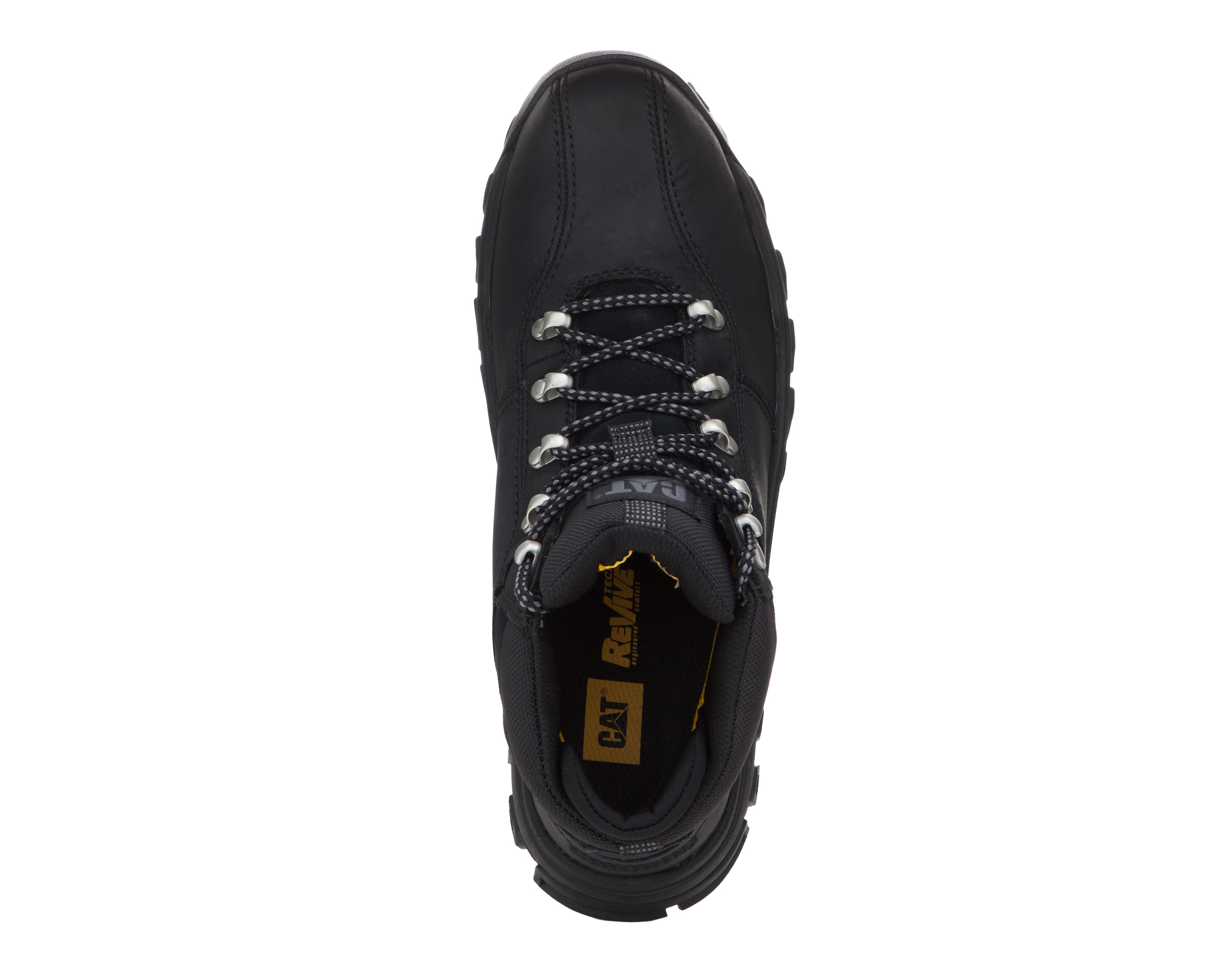 Foto 6 pulgar | Botas de Senderismo CAT Threshold Rebound Trek de Piel para Hombre