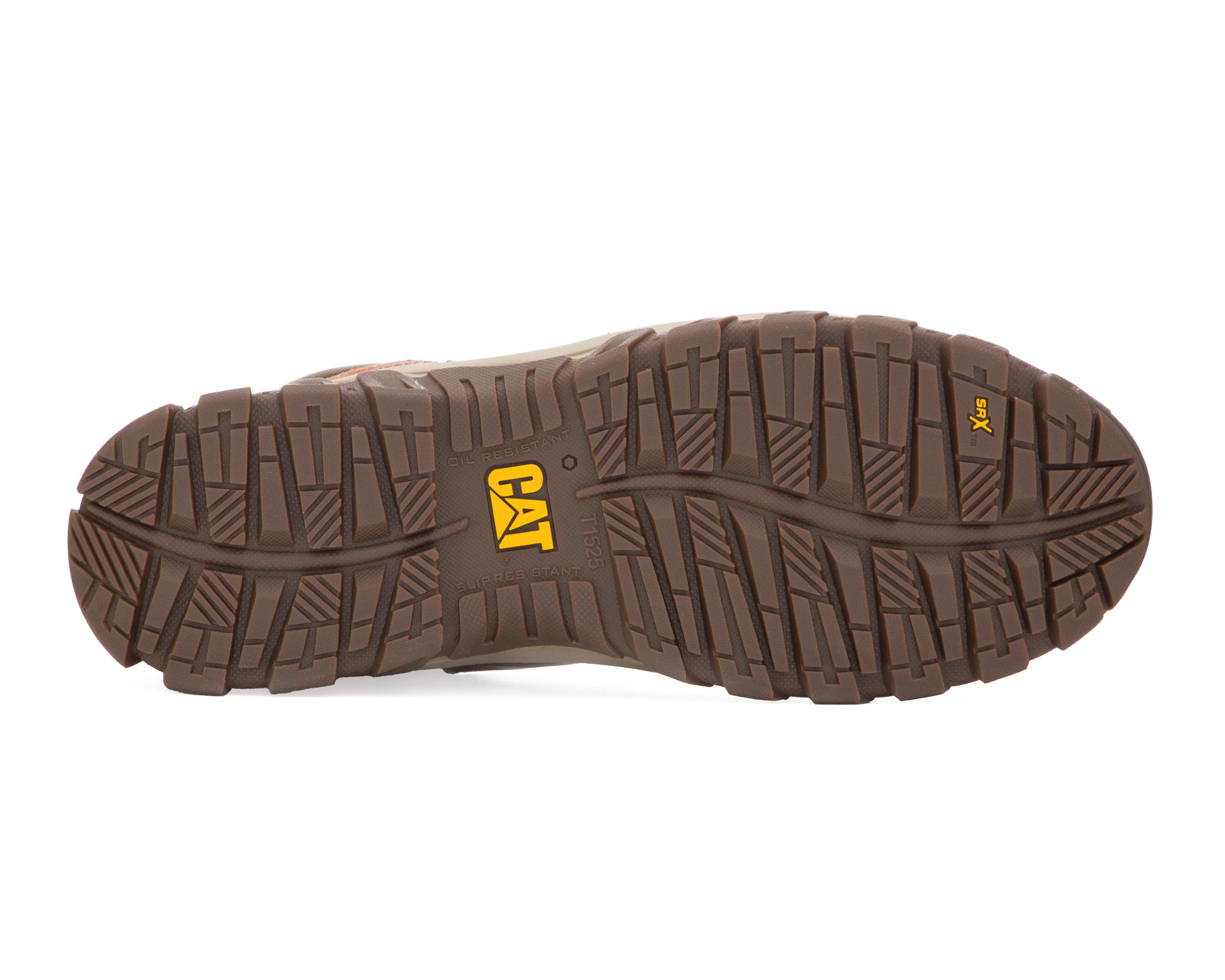 Foto 5 pulgar | Botas Outdoor CAT Threshold Rebound Trek de Piel para Hombre