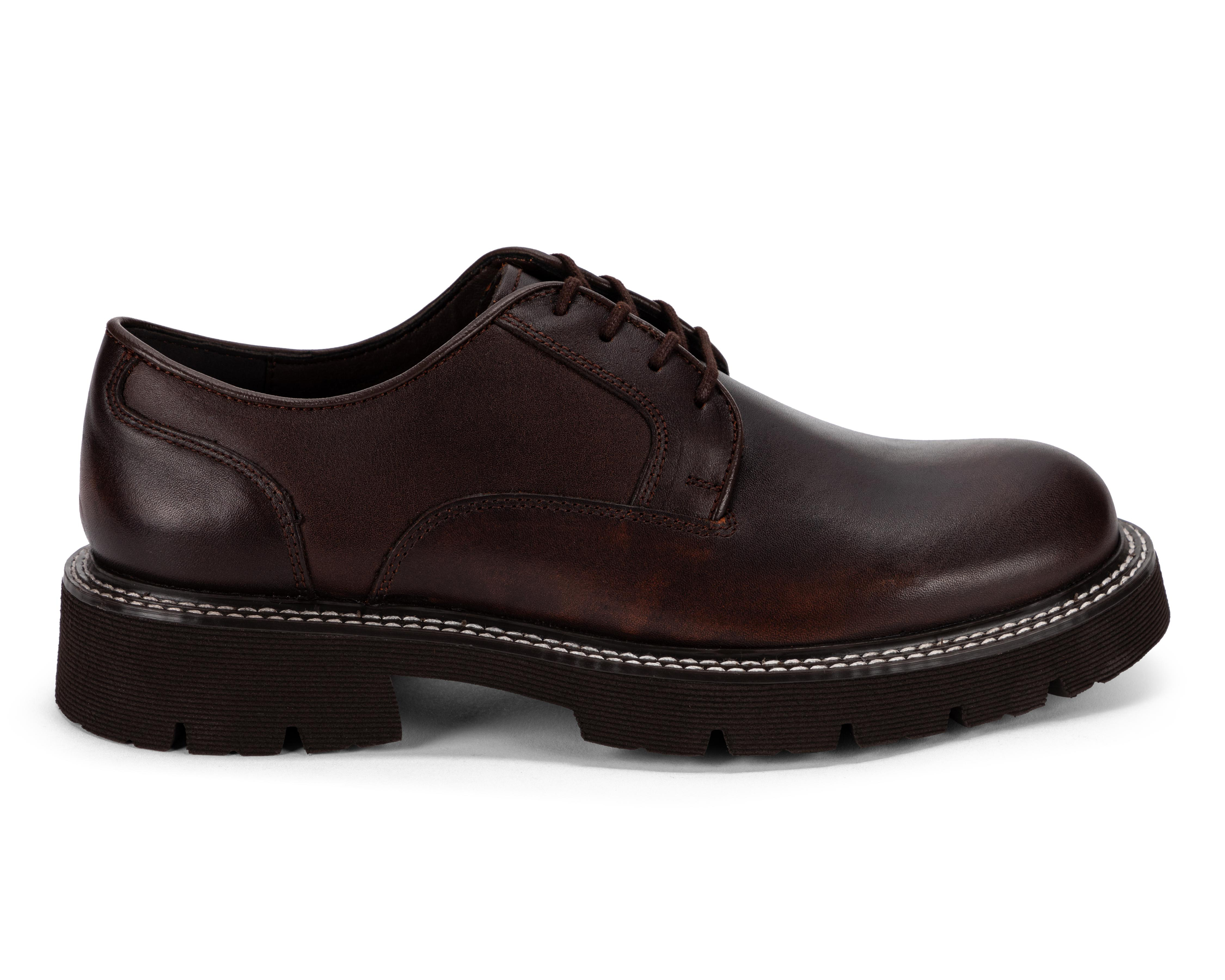 Foto 3 pulgar | Zapatos Casuales Strona de Piel para Hombre